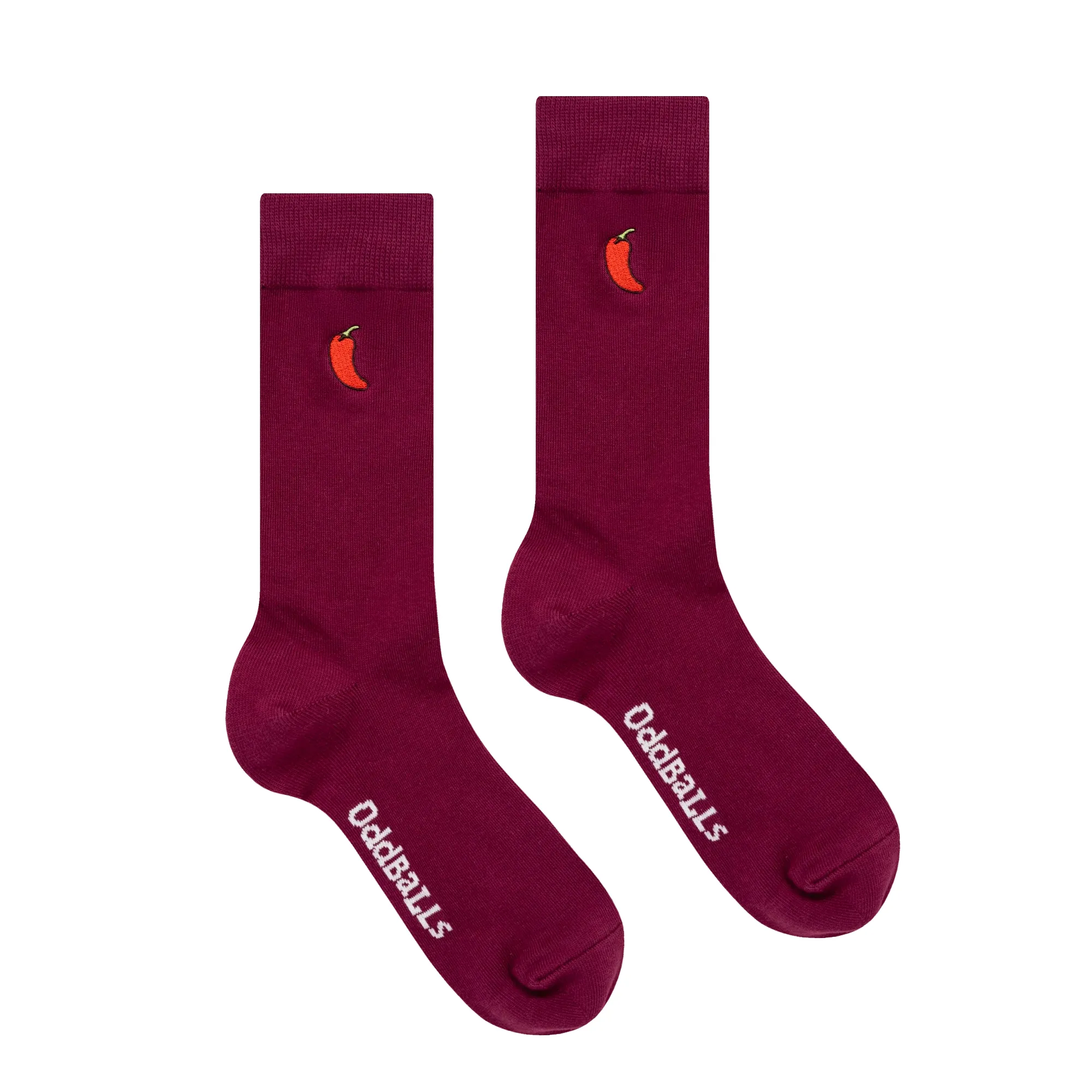 Hot Stuff - Embroidered Socks