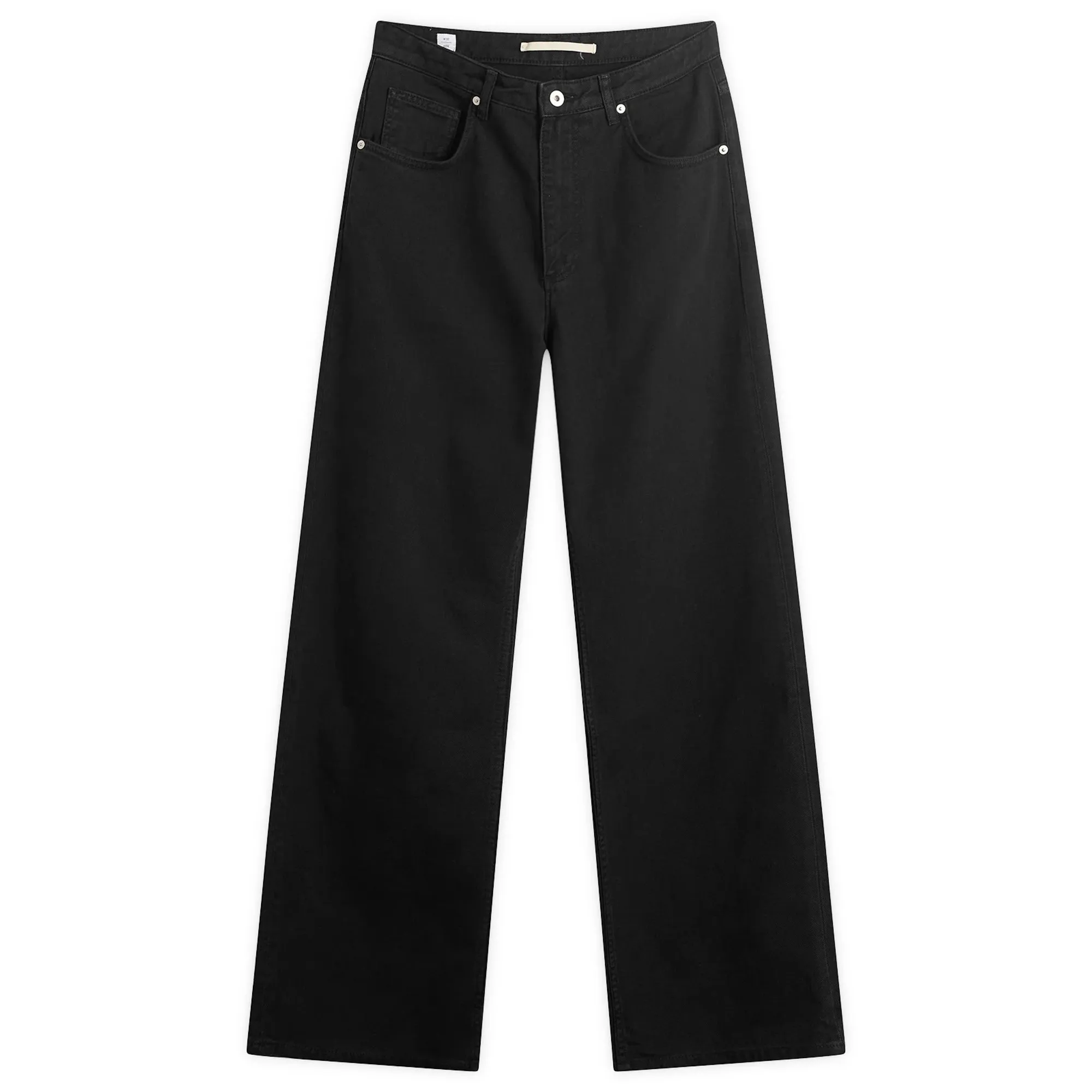 Norse Projects Men's Korshavn Relaxed Twill 5 Pocket Trousers Black