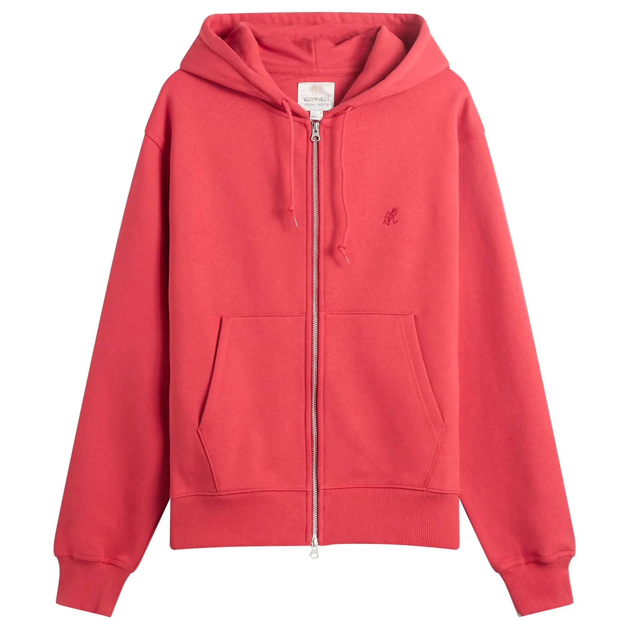 Gramicci Women's Double Zip Hoodie Crimson Red