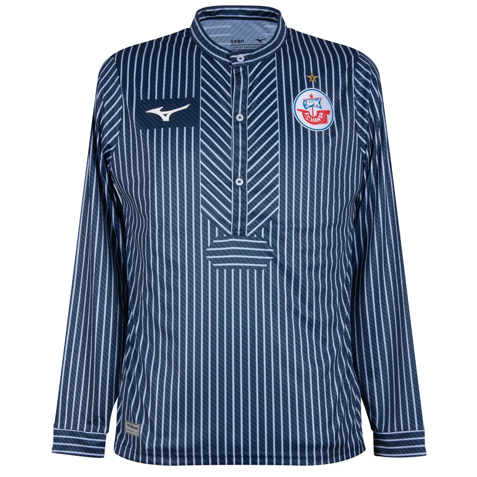 Mizuno FC Hansa Rostock 60th Anniversary L/S Jersey 2025-2026