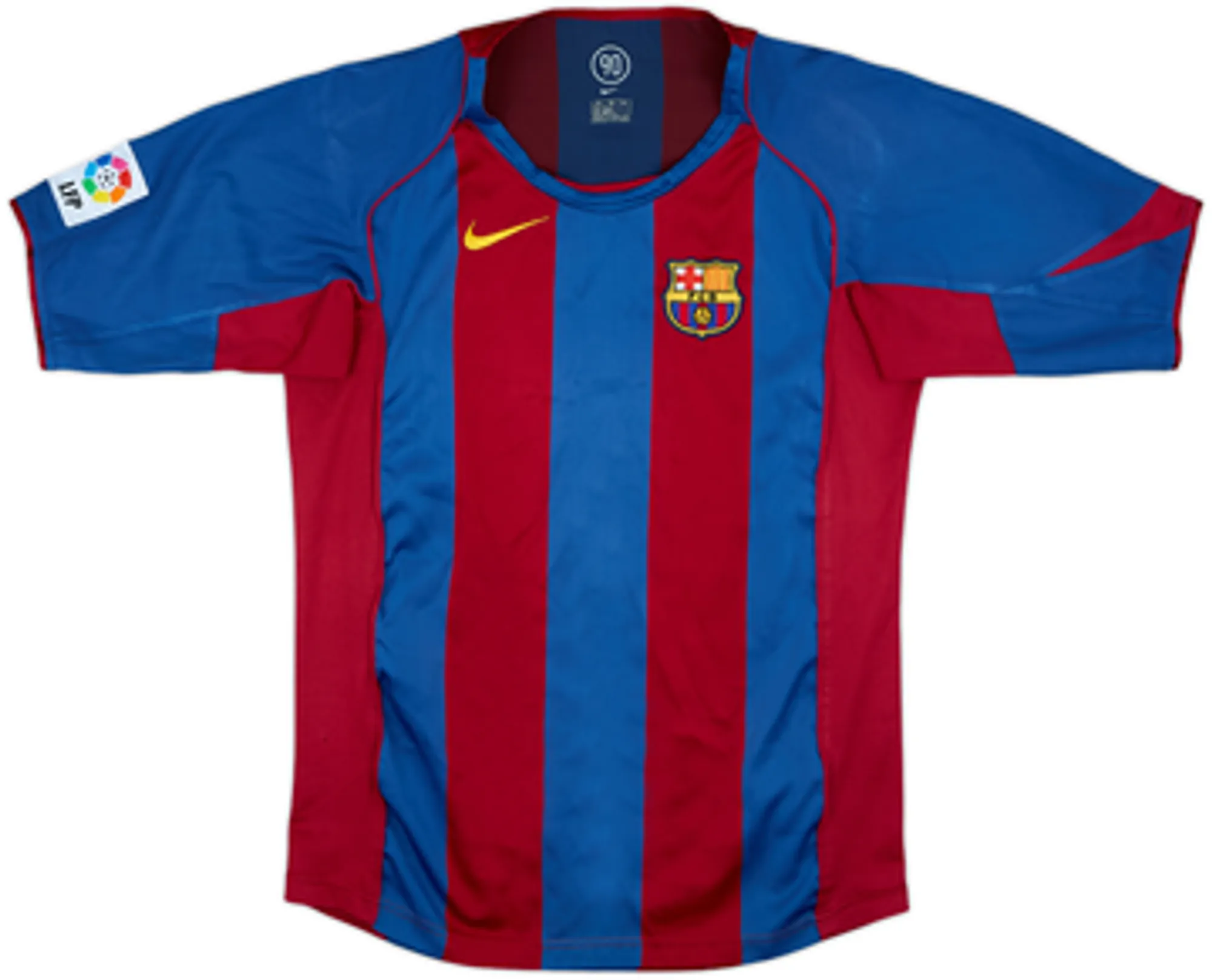 2004-05 Barcelona Home Shirt Messi #30 - 8/10 - (XL.Boys)