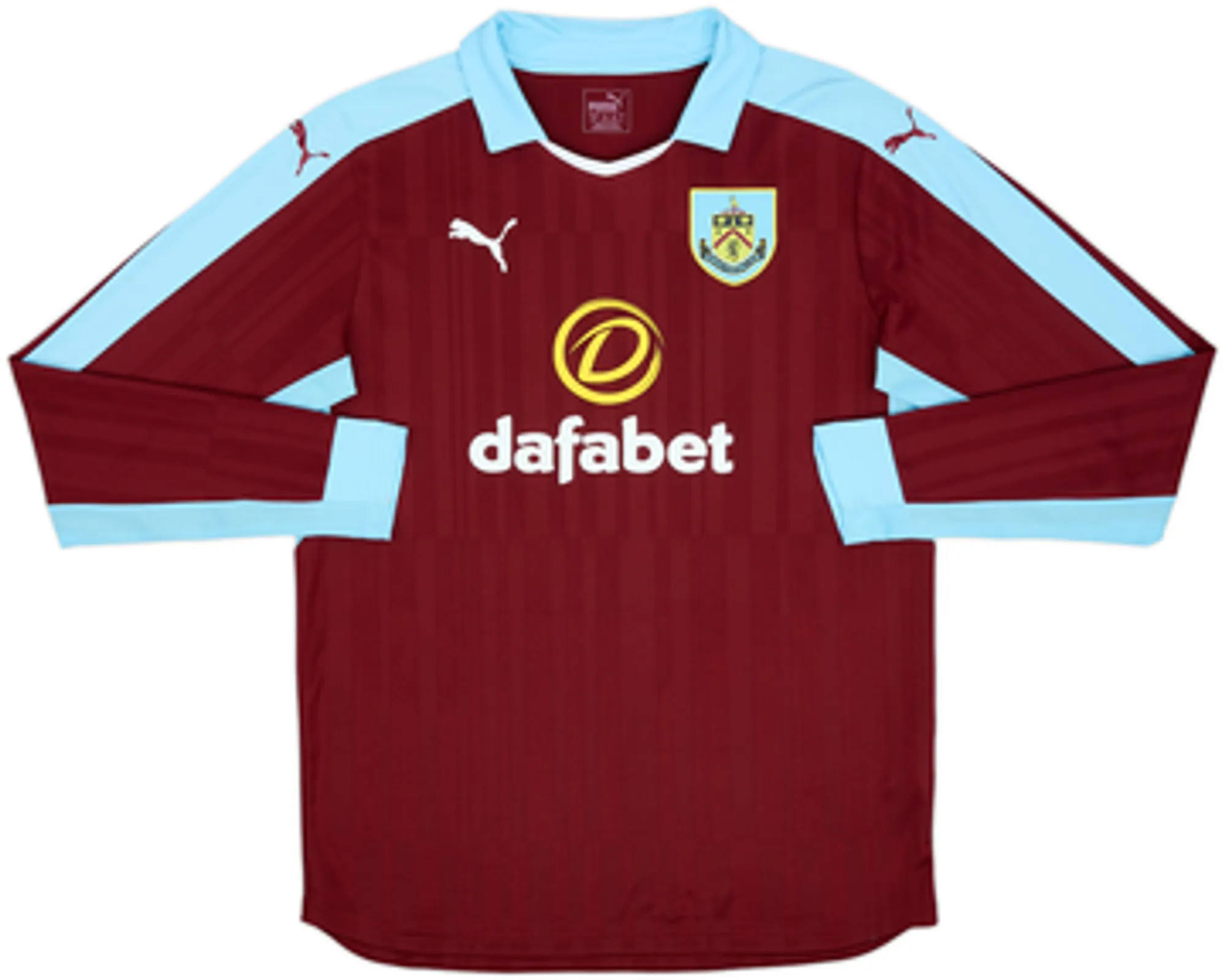2016-17 Burnley Home L/S Shirt Barnes #10 - 8/10 - (L)