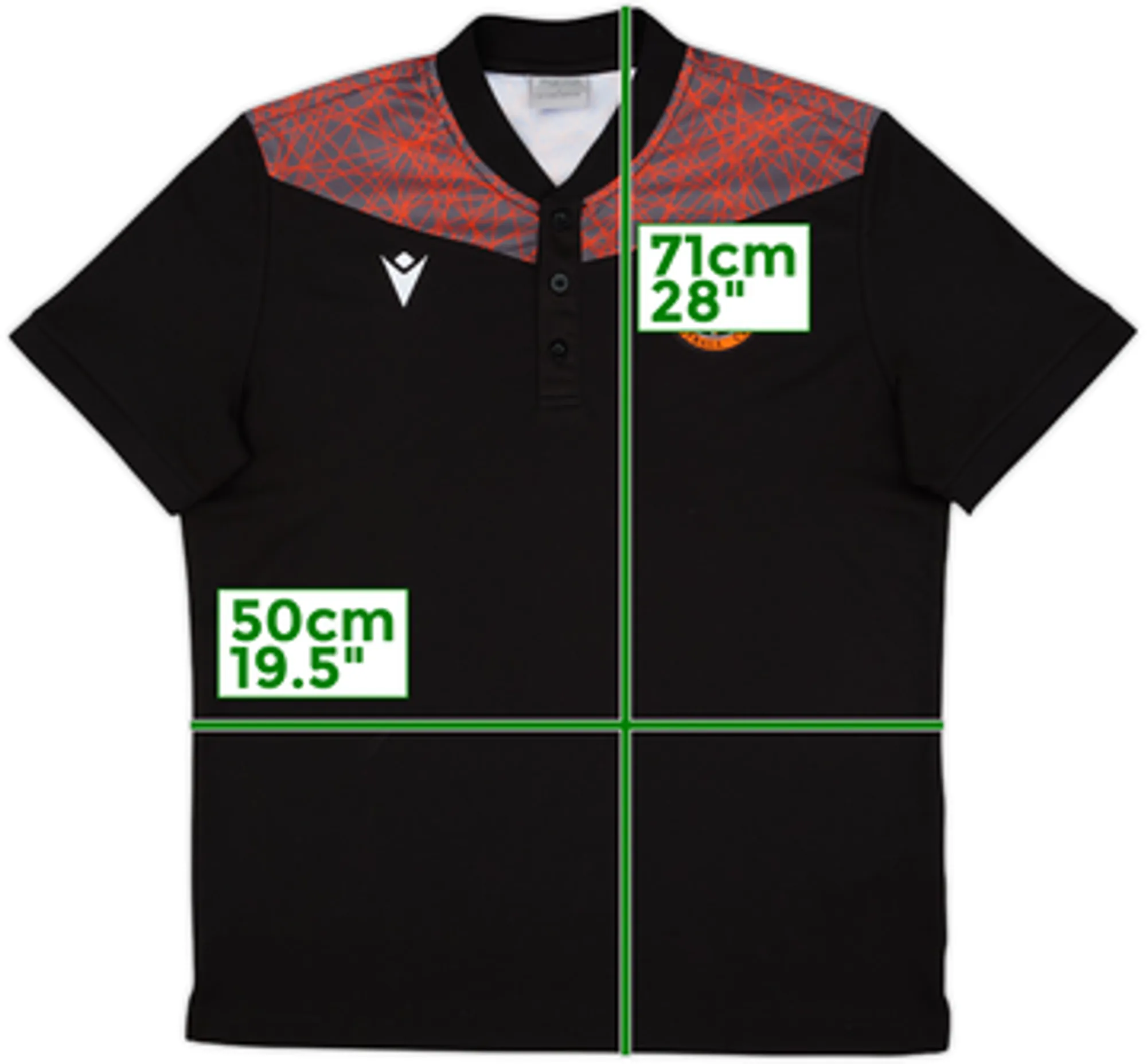 2020-21 Dundee United Macron Polo Shirt - 10/10 - (L)