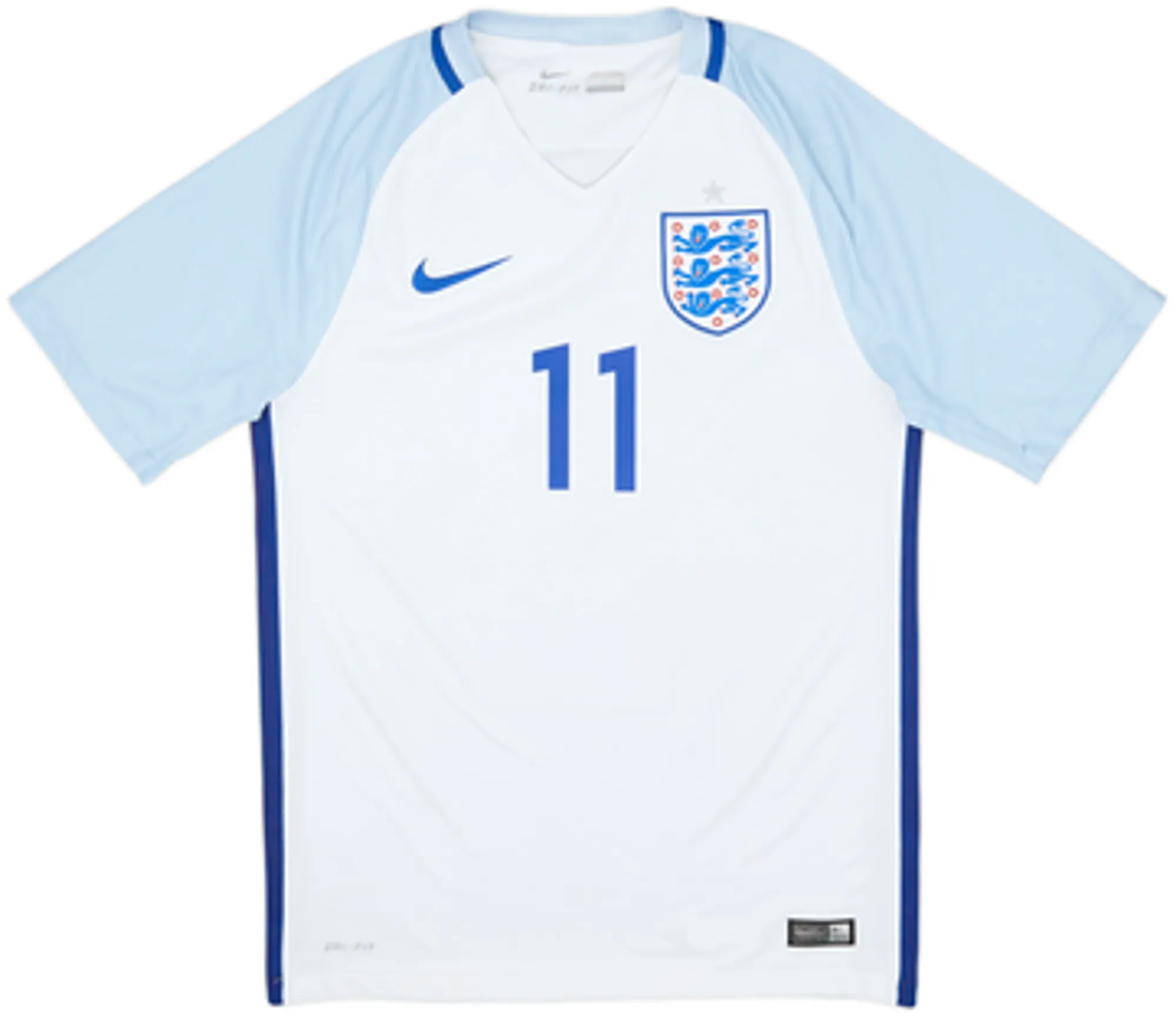 2016-17 England Home Shirt Vardy #11 - 8/10 - (M)