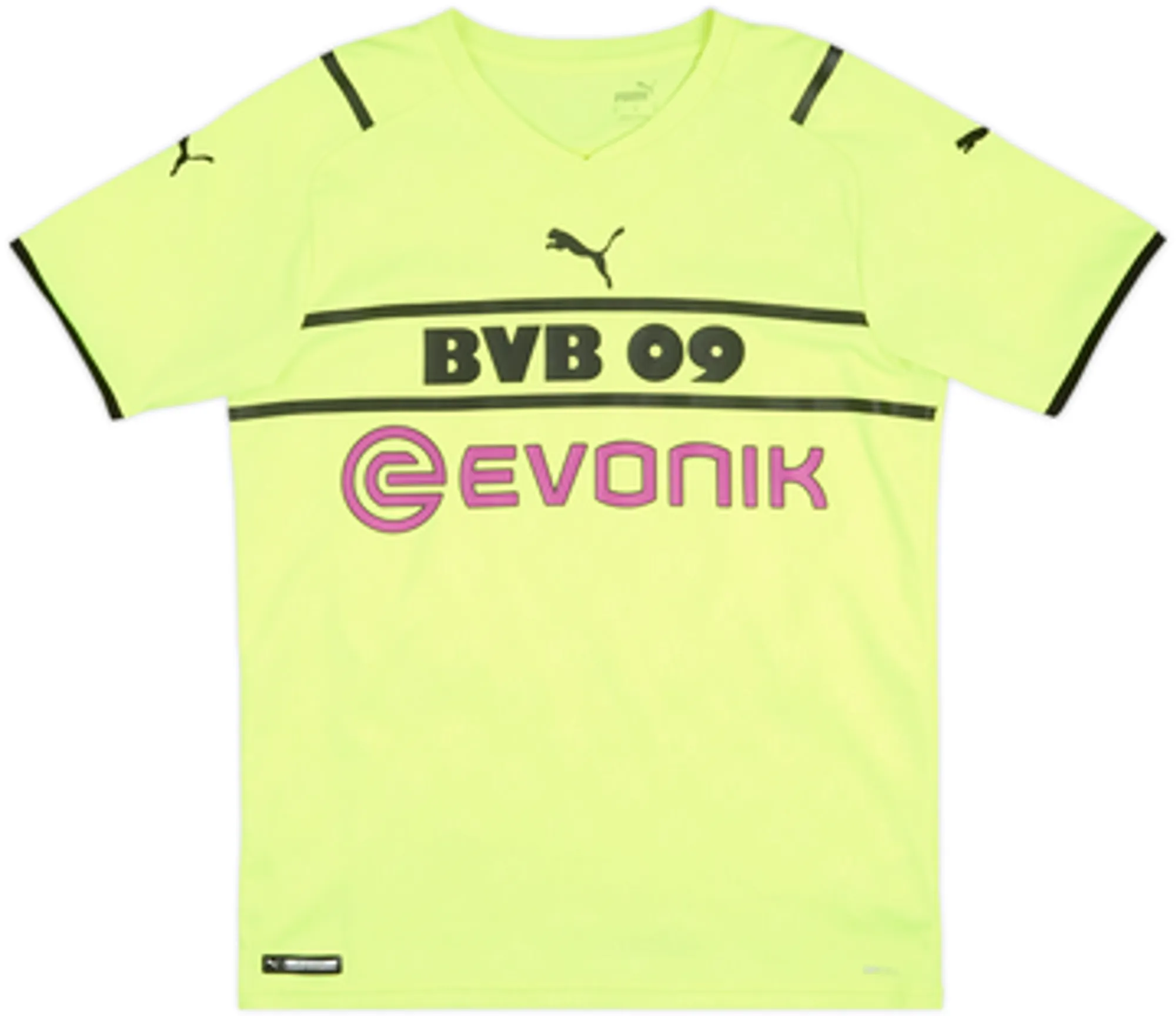 2021-22 Borussia Dortmund European Home Shirt Haaland #9 - 10/10 - (M)