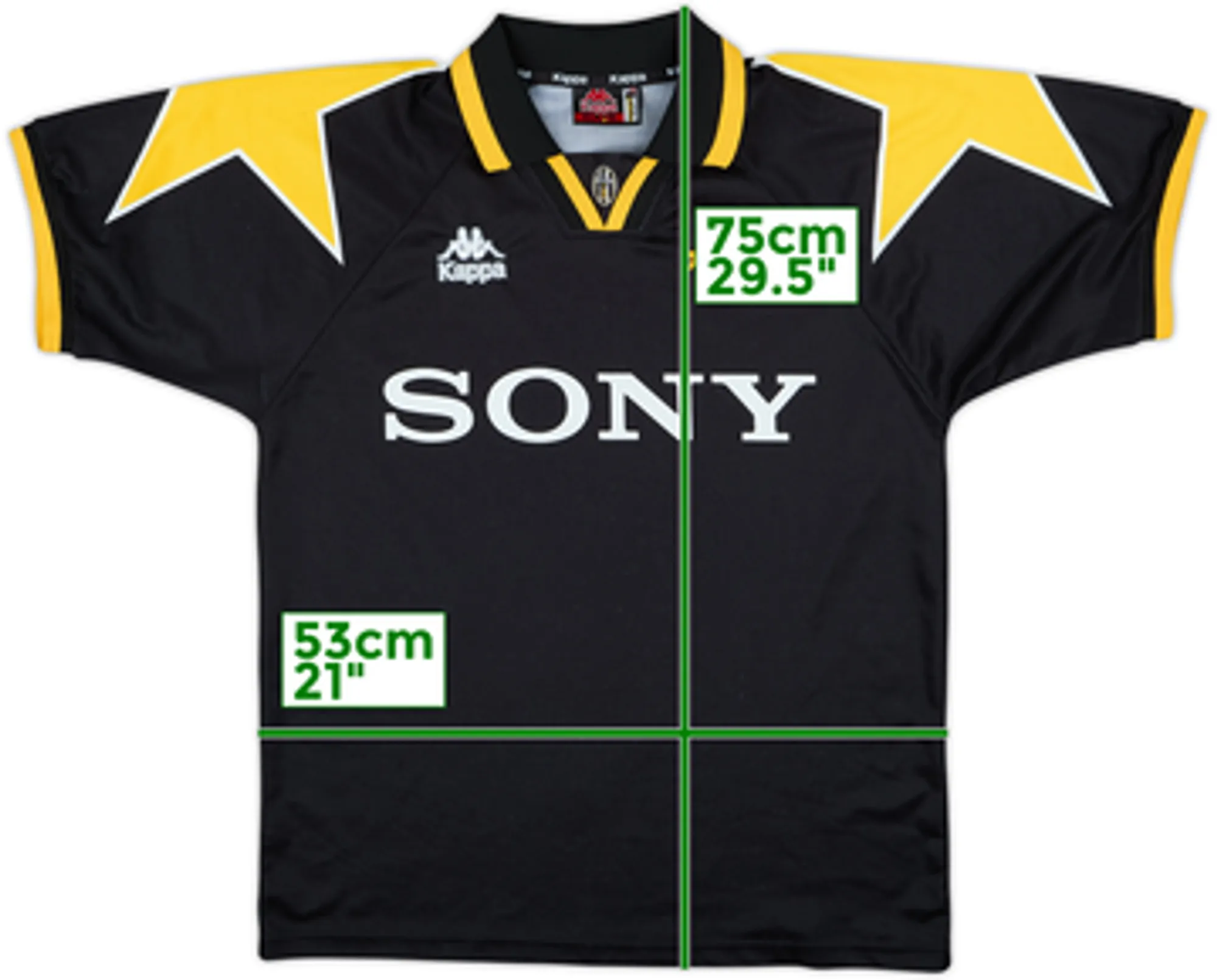 1995-96 Juventus Third Shirt - 8/10 - (M)