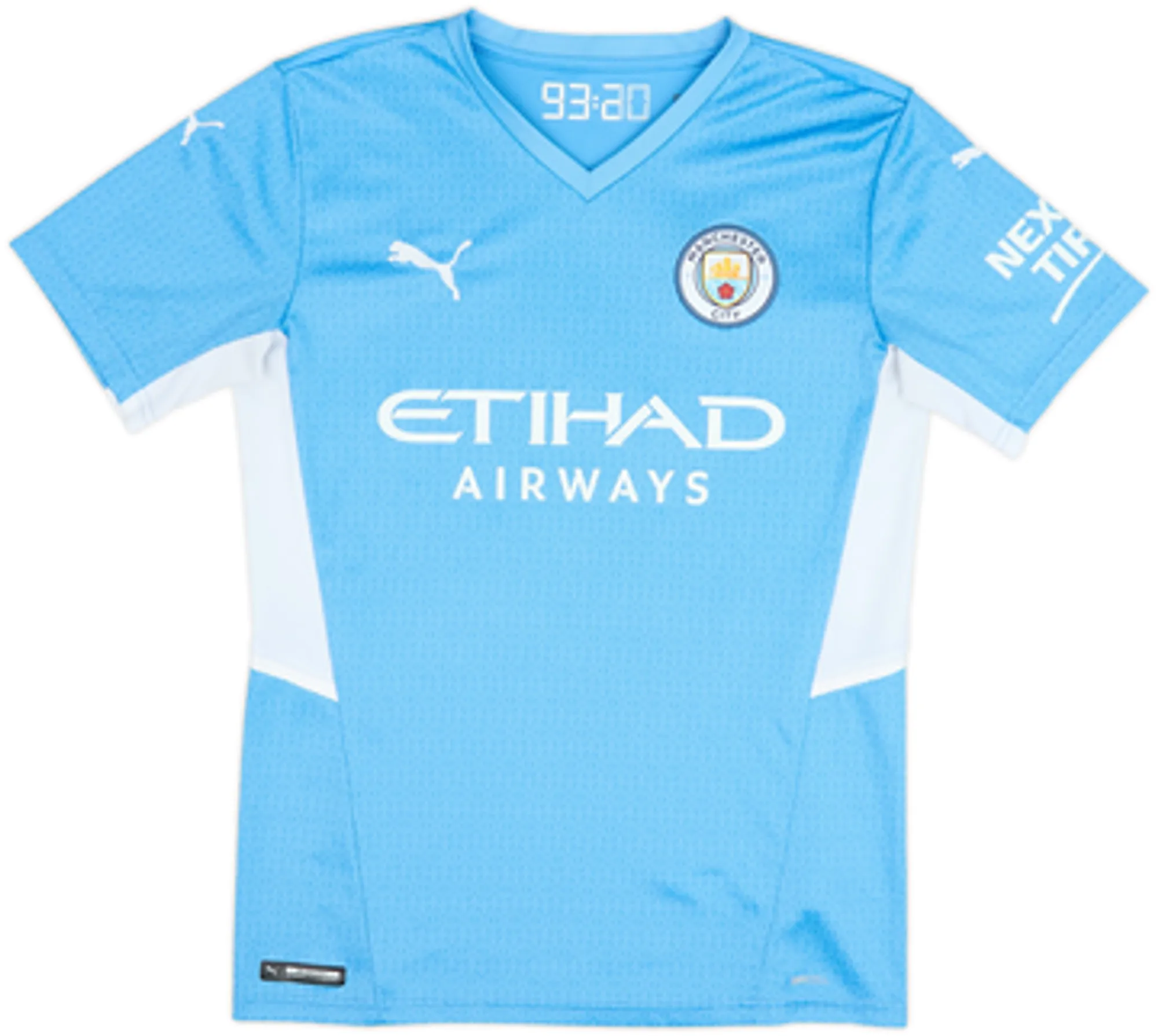 2021-22 Manchester City Home Shirt Grealish #10 - 9/10 - (S)