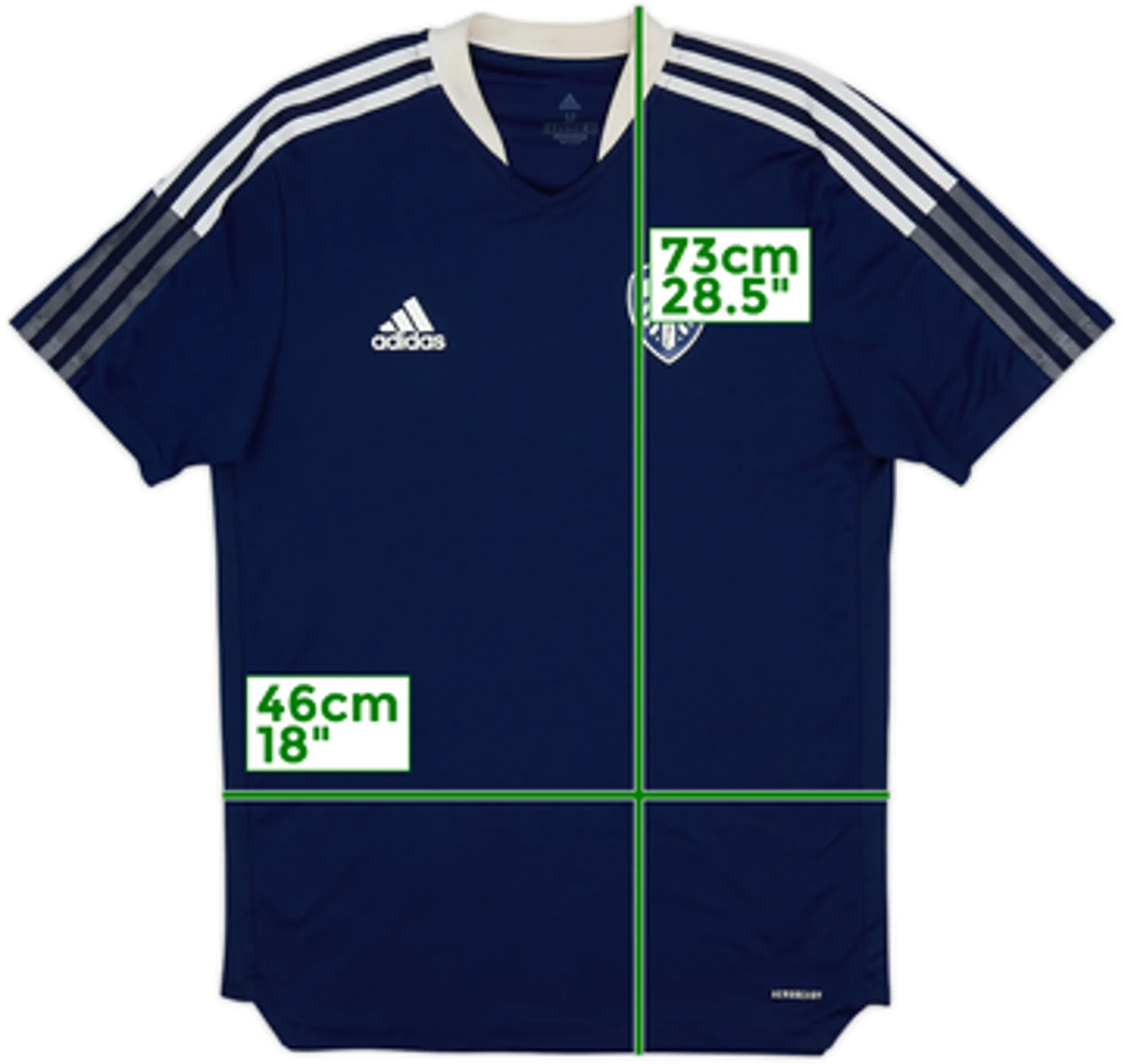 2021-22 Leeds United adidas Training Shirt - 5/10 - (M)