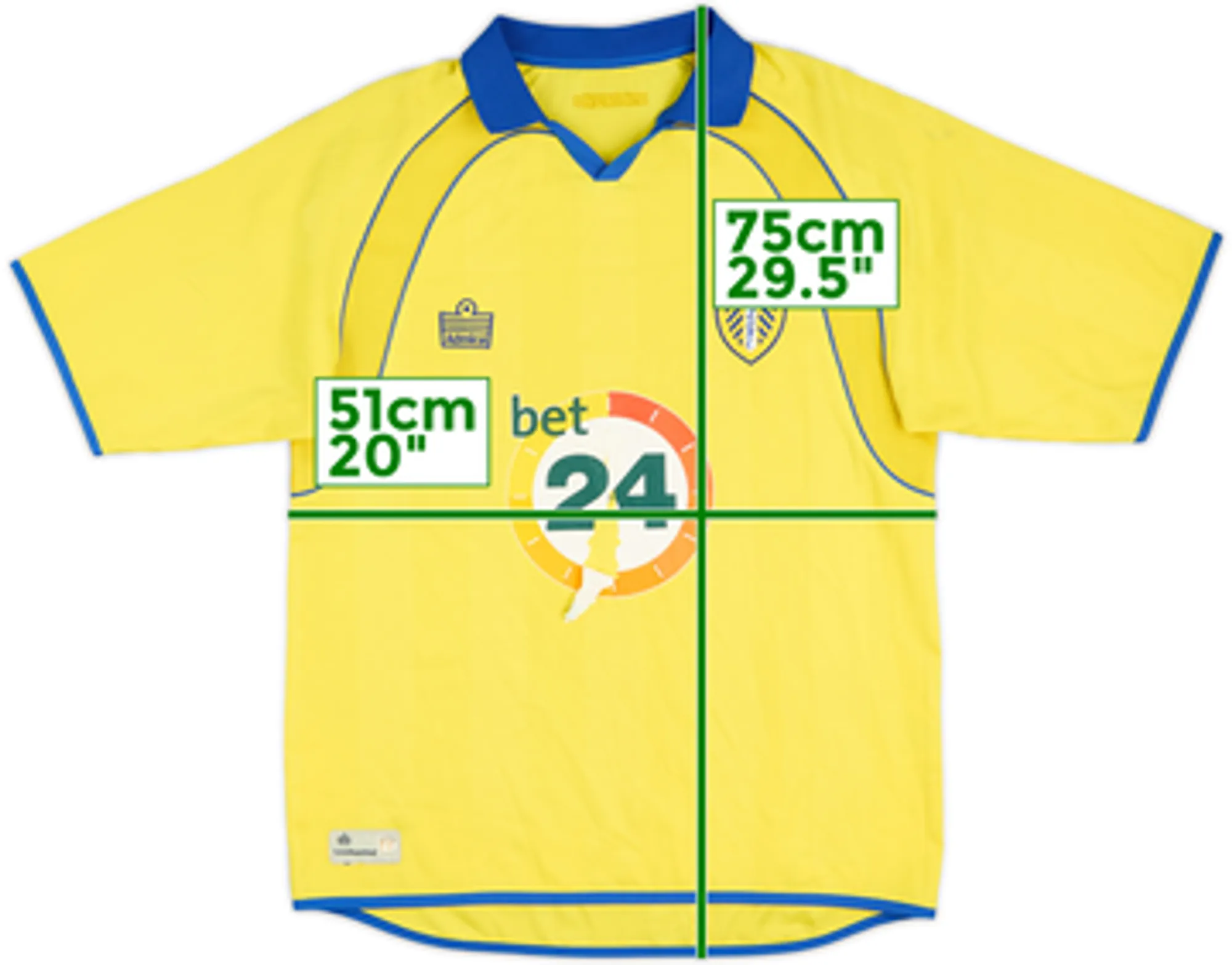 2006-07 Leeds United Away Shirt - 4/10 - (M)