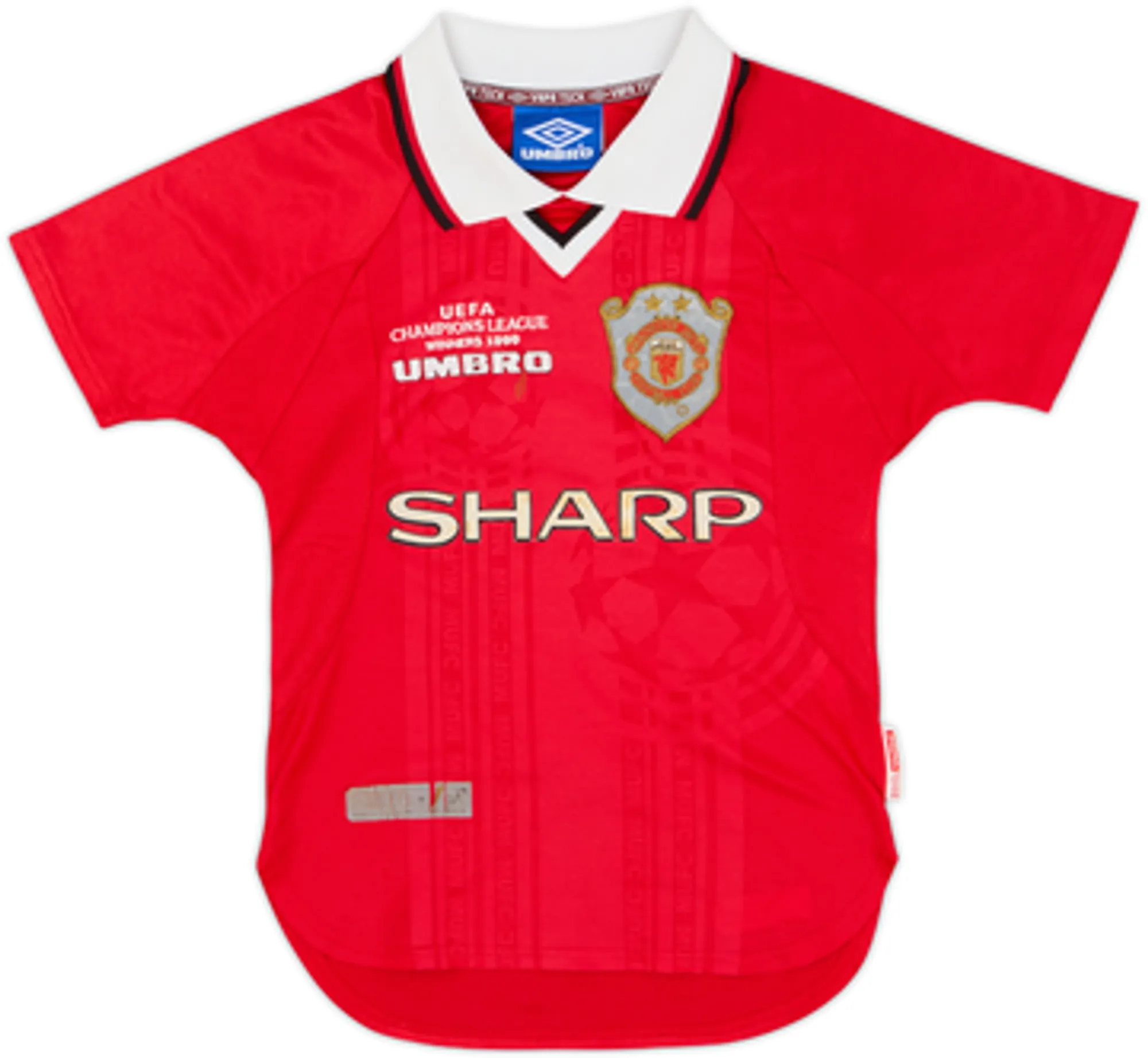 1999-00 Manchester United 'CL Winners' Shirt Stam #6 - 6/10 - (S.Boys)