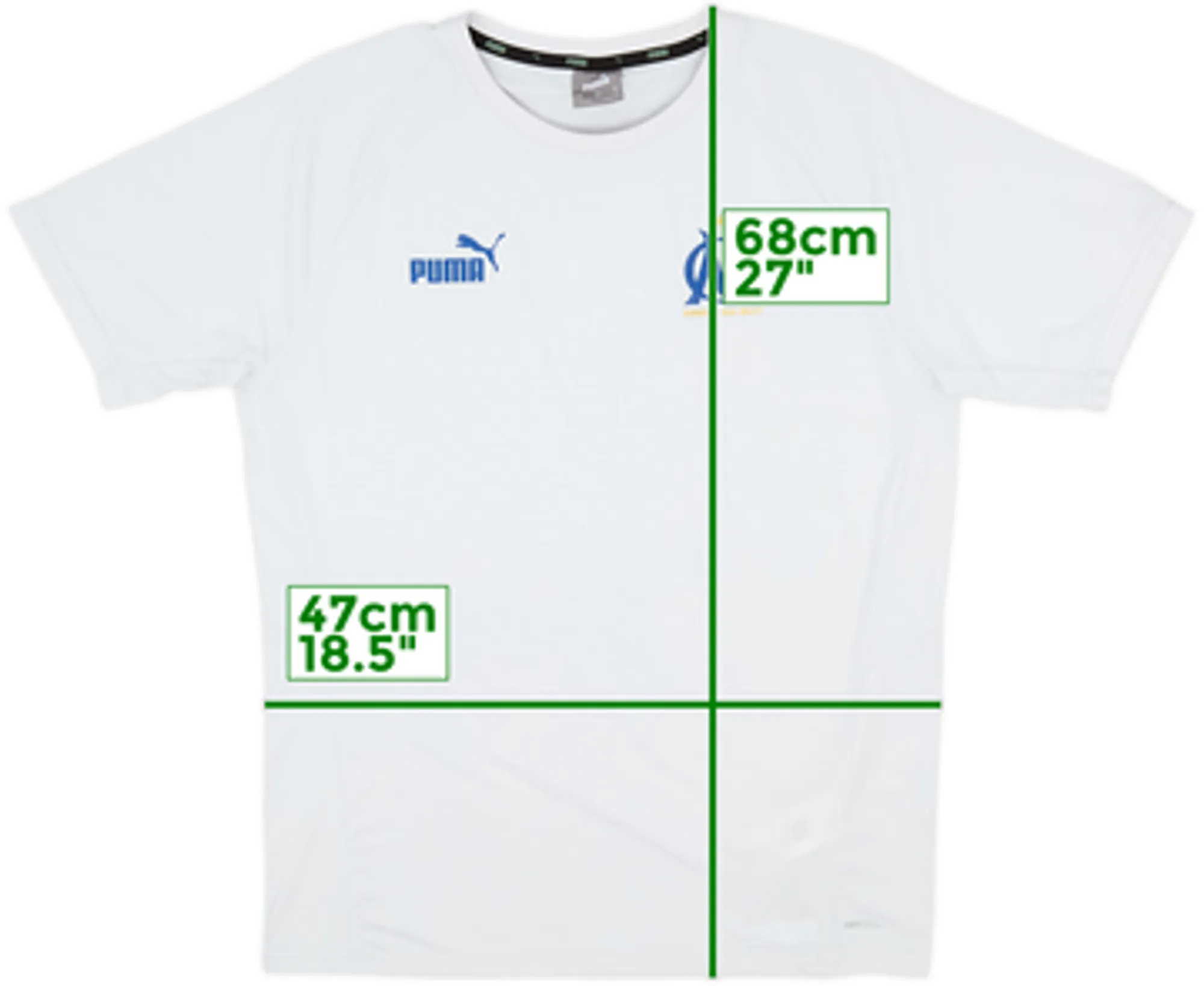 2022-23 Marseille Puma Cotton Tee - 8/10 - (M)
