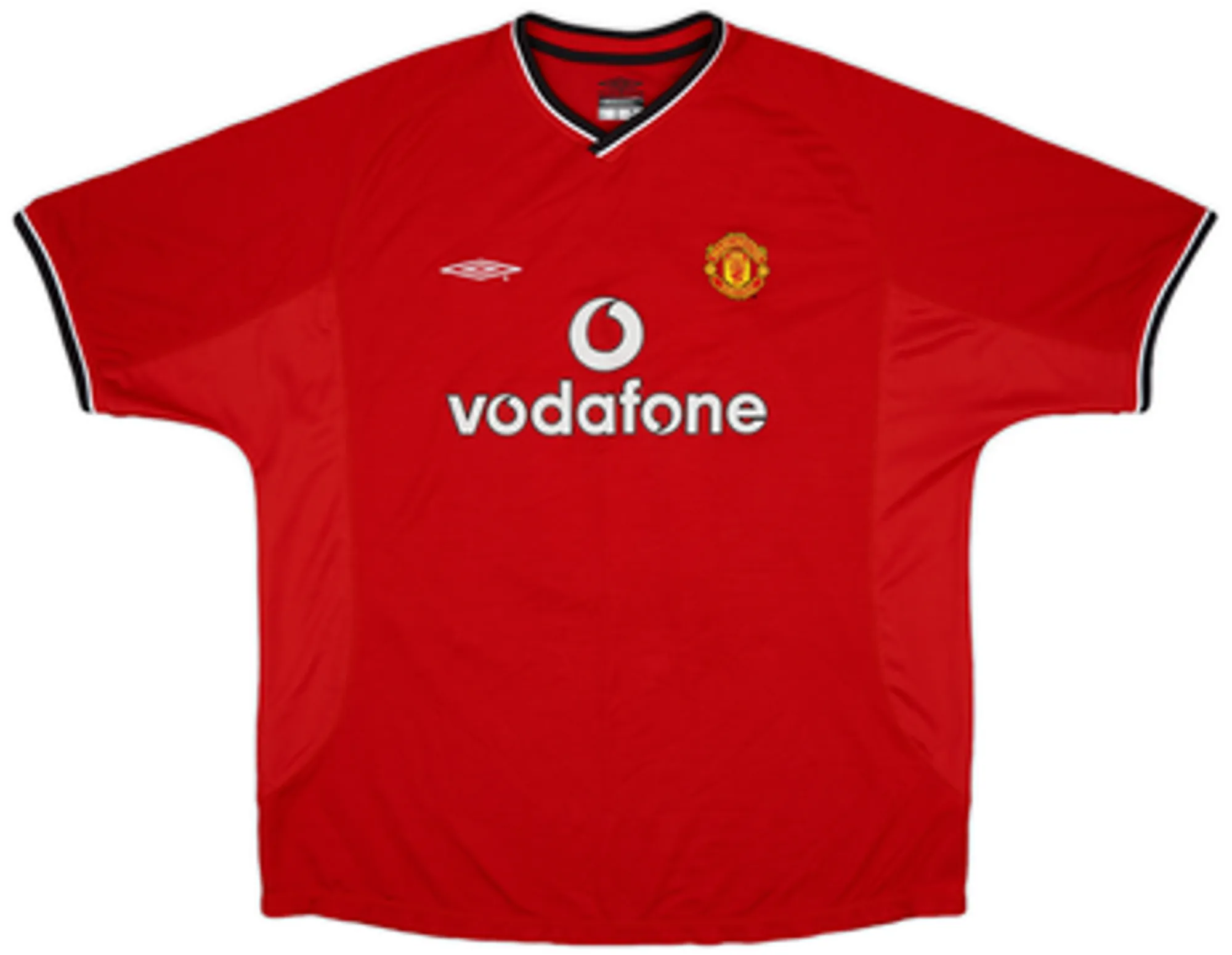 2000-02 Manchester United Home Shirt Solskjaer #20EXXL