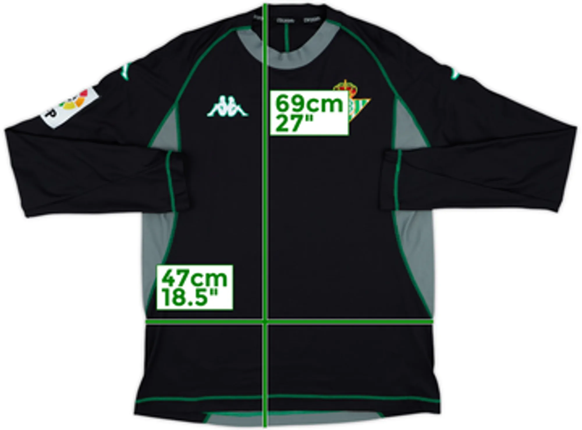 2004-05 Real Betis GK Shirt - 9/10 - (XL)