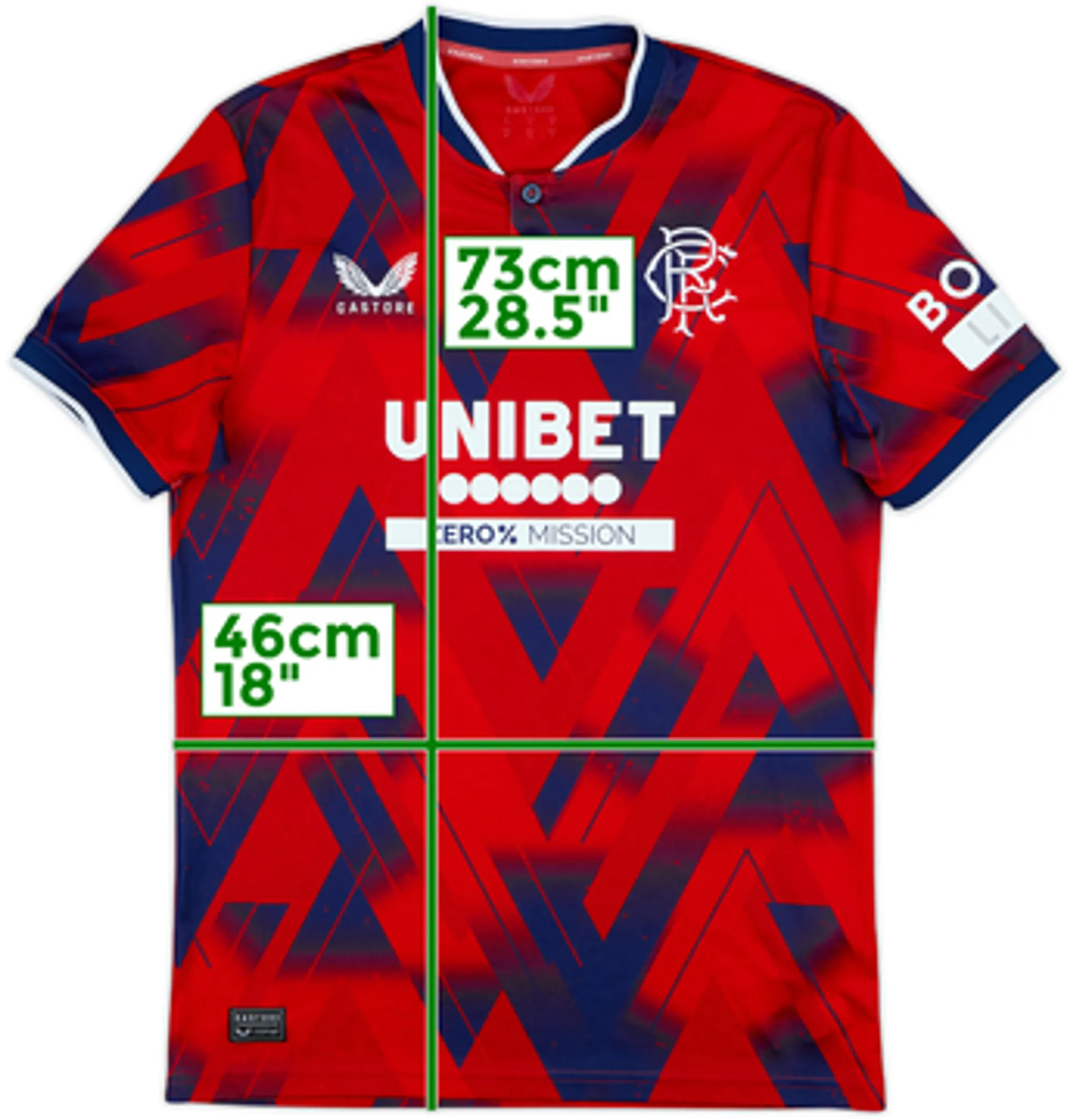2023-24 Rangers Fourth Shirt - 8/10 - (S)