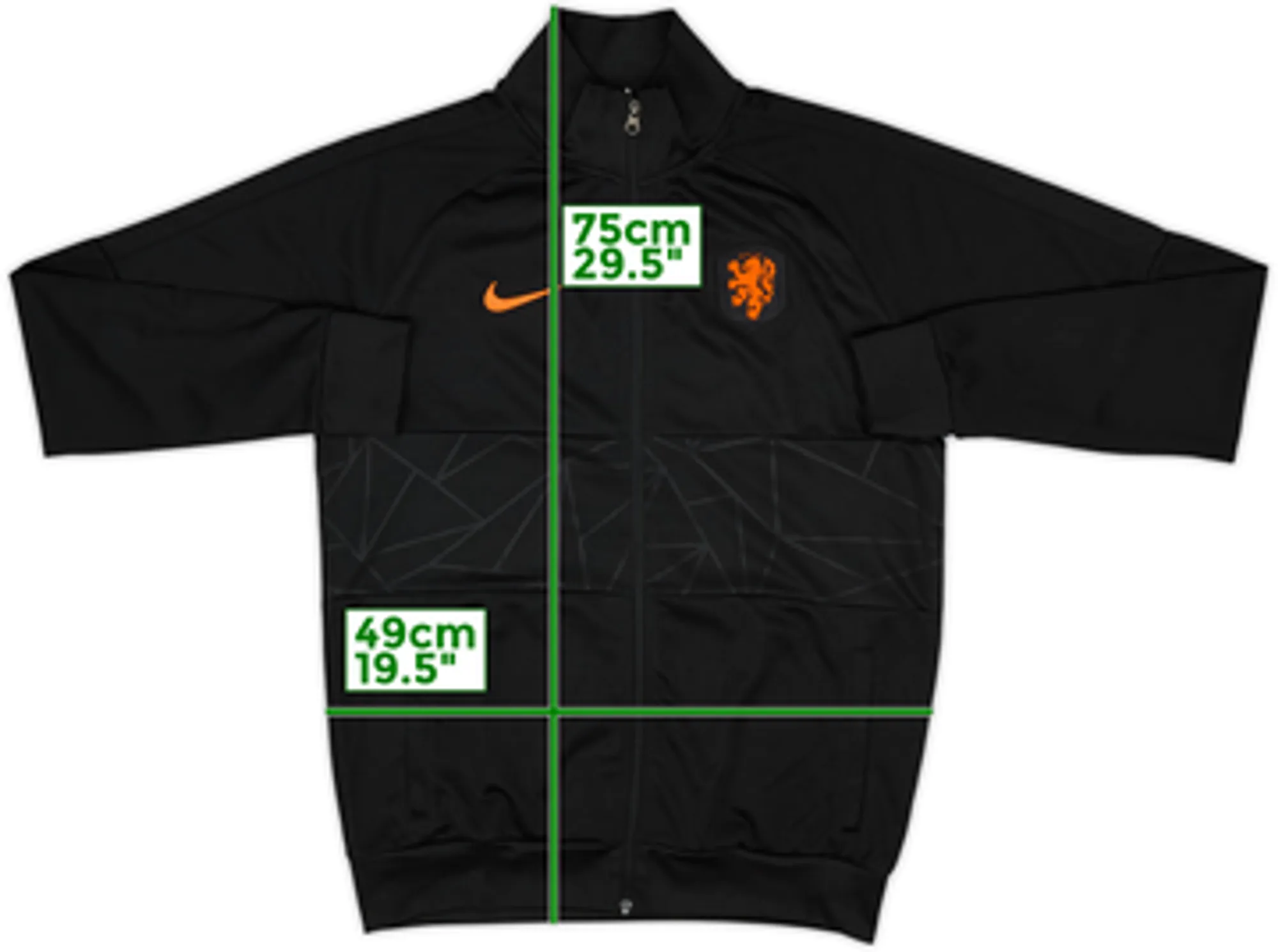 2020-21 Netherlands Nike Track Jacket - 9/10 - (L)