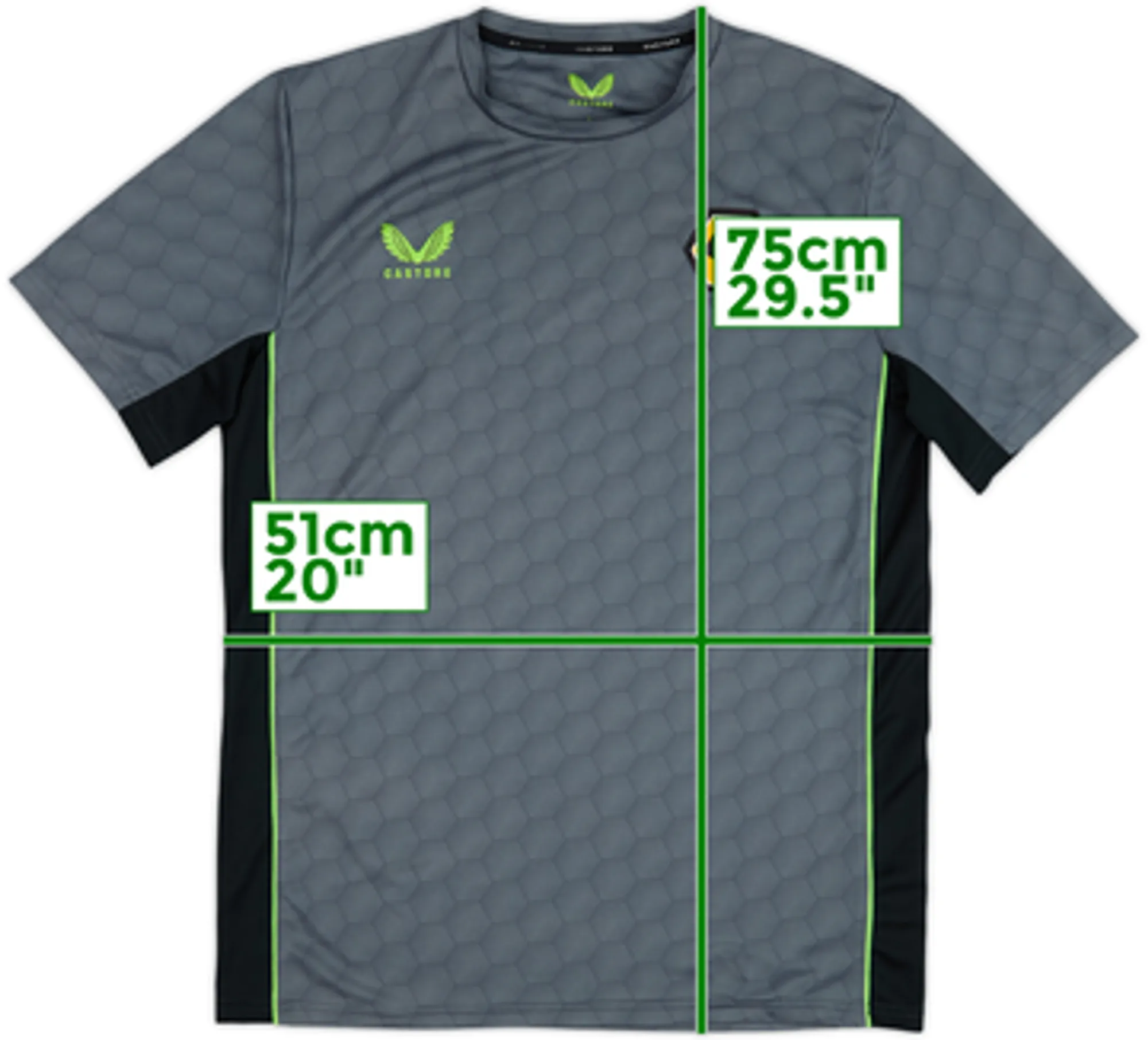 2022-23 Wolves Castore Training Shirt - 10/10 - (L)