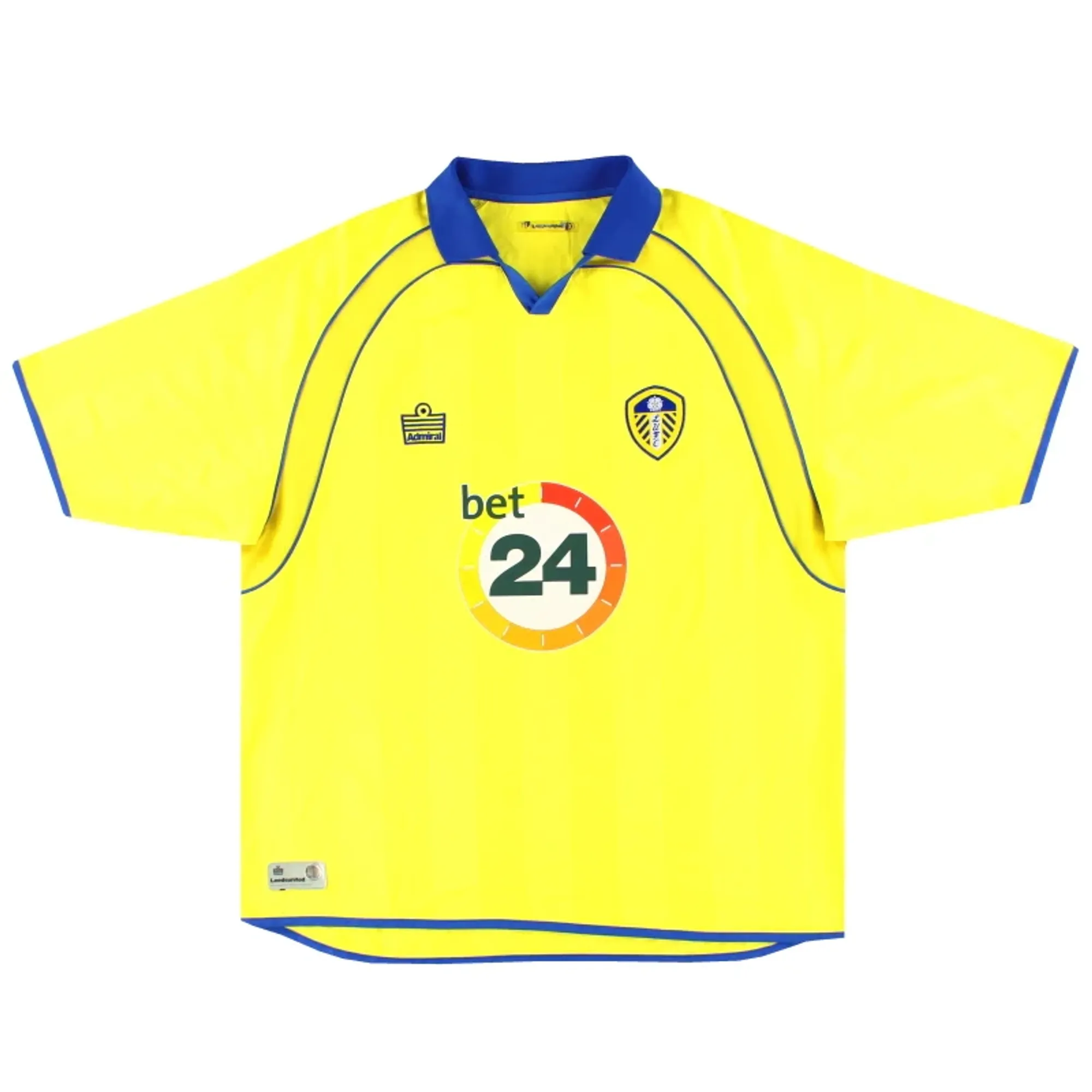 2006-07 Leeds United Admiral Away Shirt L - Leeds / Excellent 