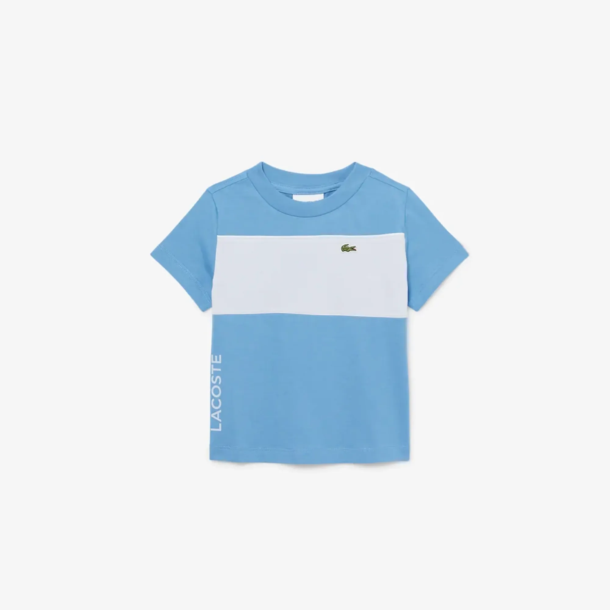 Lacoste Cotton Colour-Block T-shirt - Blue