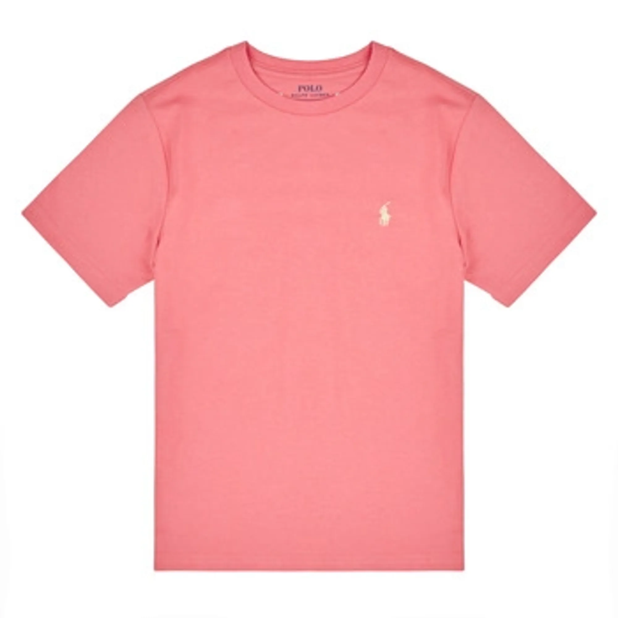 Polo Ralph Lauren  SS CN-TOPS-T-SHIRT  girls's Children's T shirt in Pink