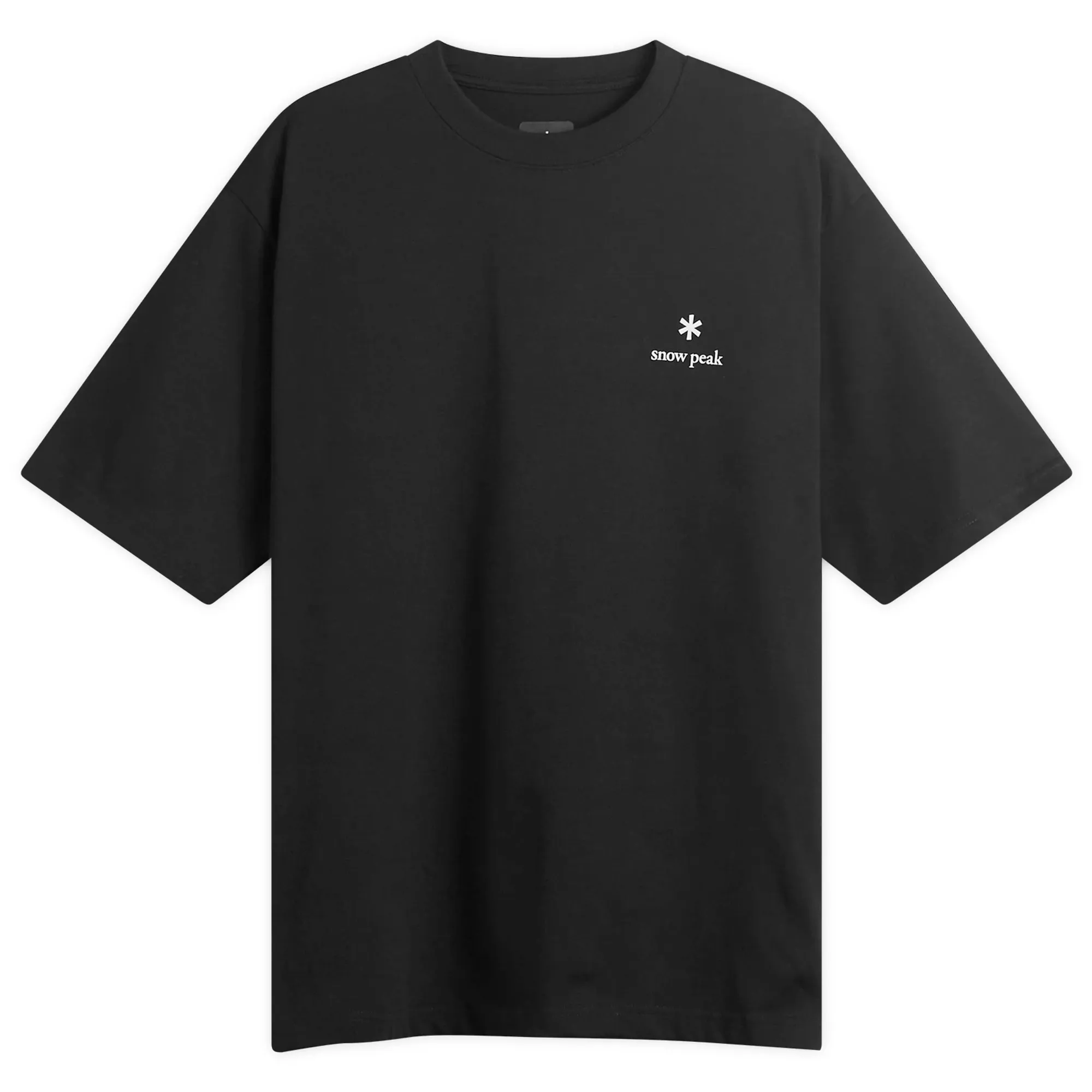 Snow Peak Men's NSD Logo T-Shirt Black