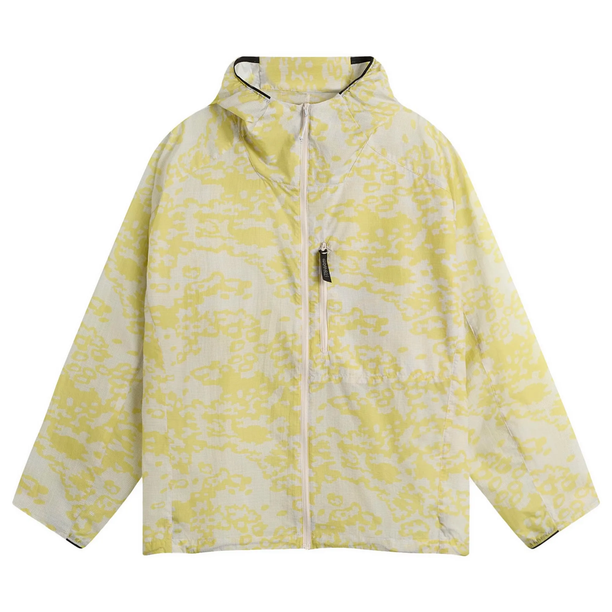 Gramicci Men's Flyweight Hooded Jacket Grid Camo