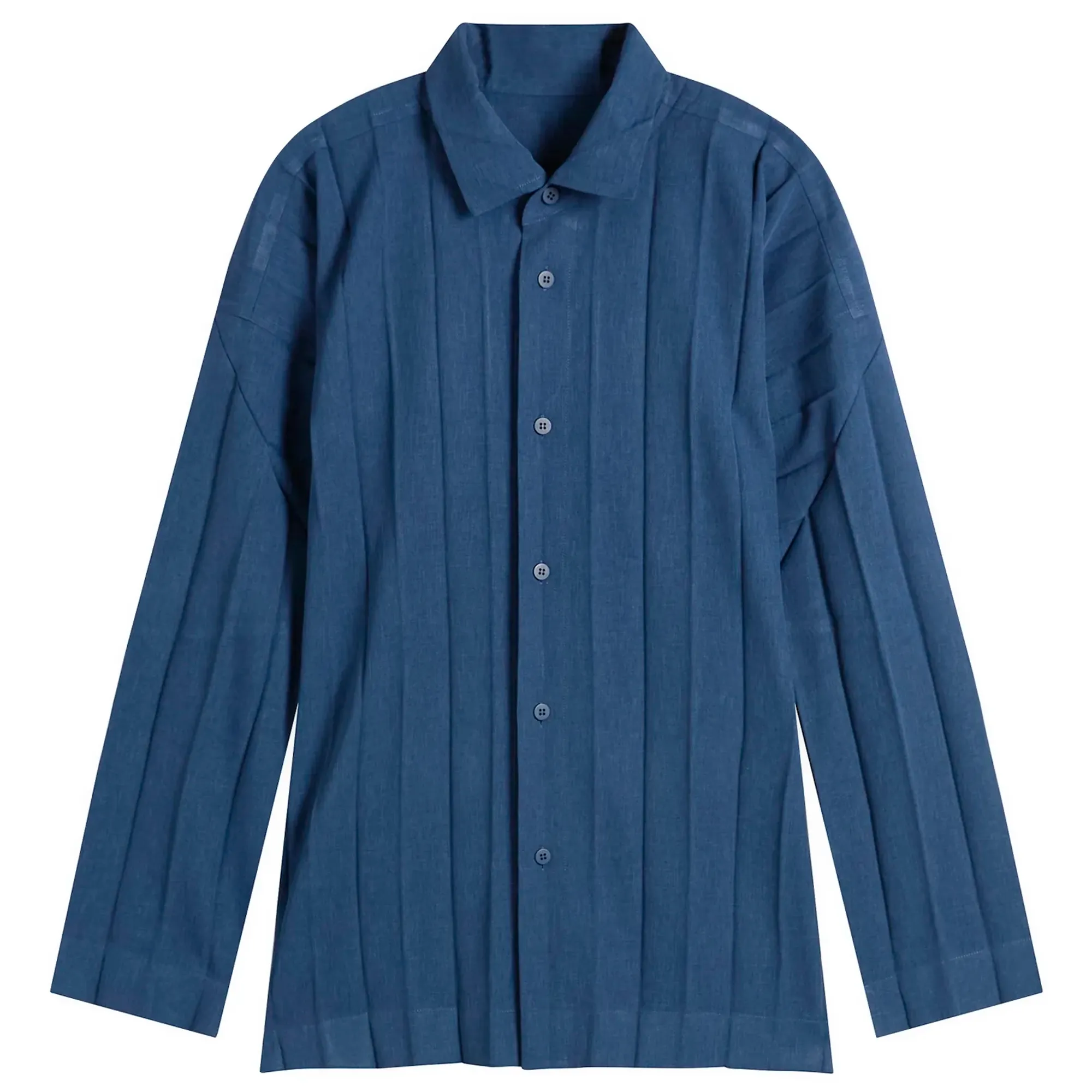 Homme Plissé Issey Miyake Men's Pleat Shirt Black