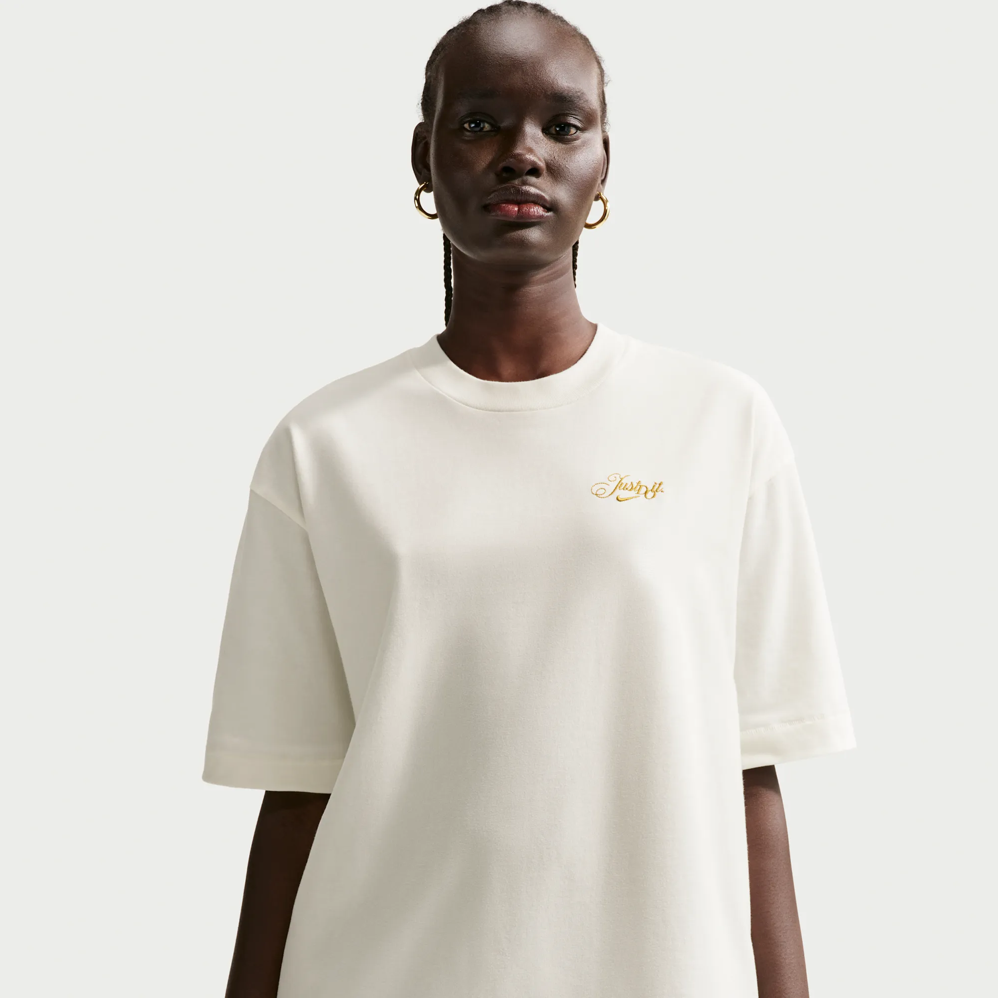Nike Women's Oversized T-Shirt - Sail