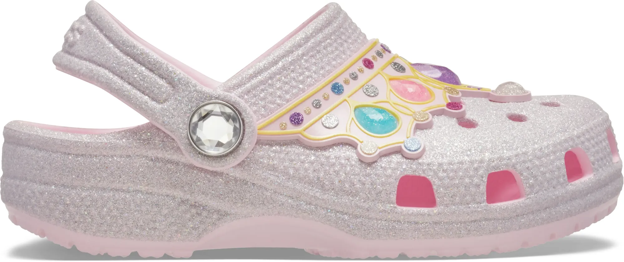 Crocs | Kids | Toddler IAM Princess | Clogs | Pink Milk/Multi | C4