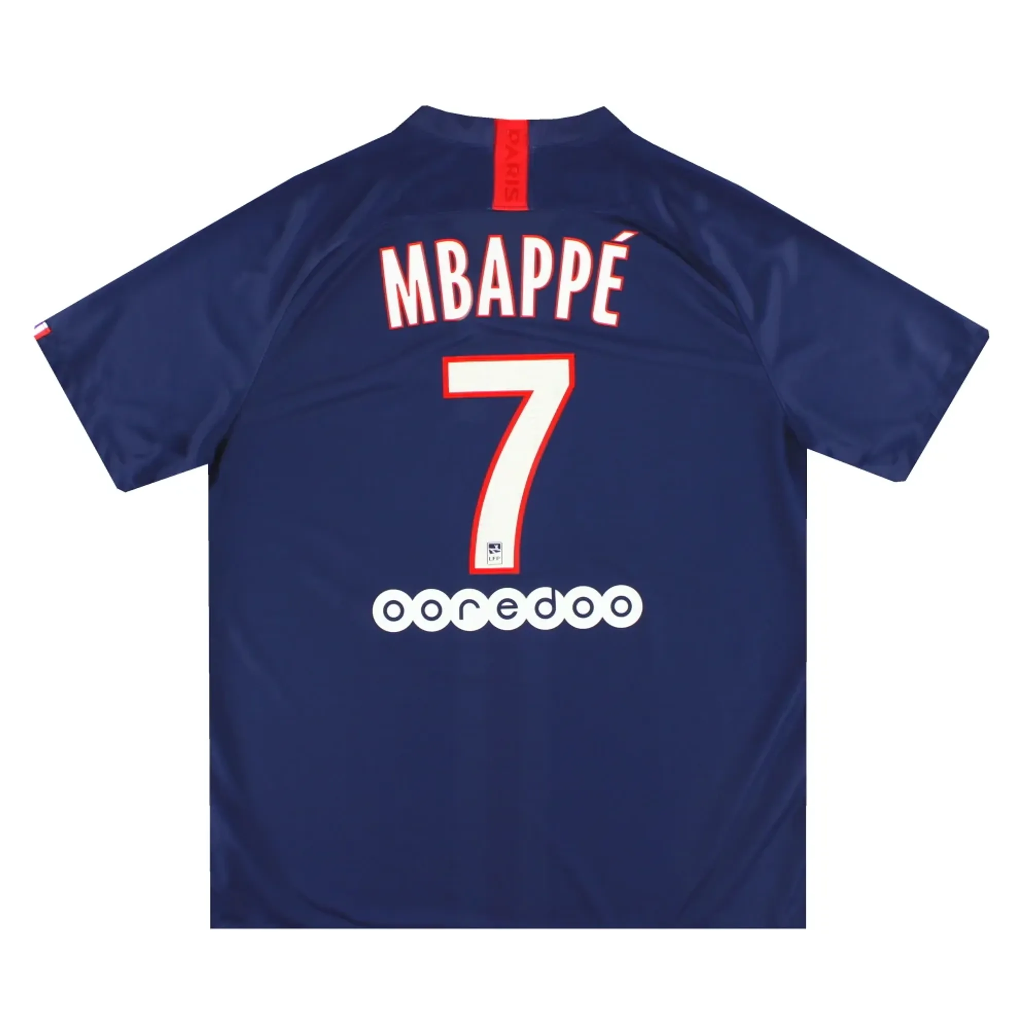 2019-20 Paris Saint-Germain Nike Home Shirt Mbappe #7 XL - Paris Saint-Germain / Excellent 
