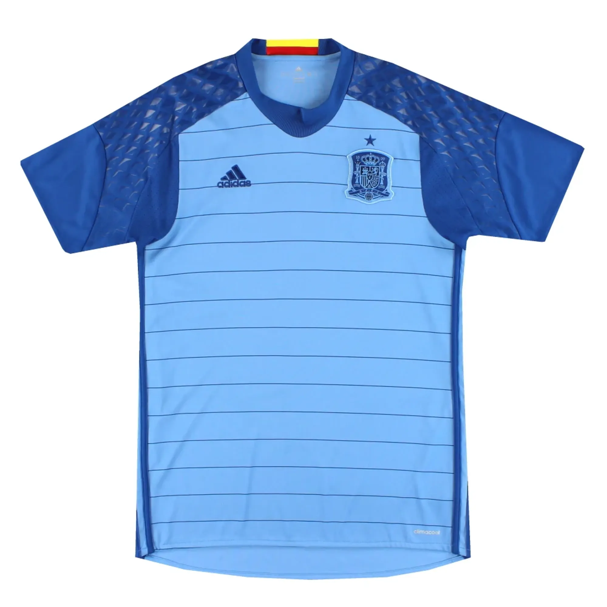 2016 Spain adidas Goalkeeper Shirt M - Spain / Excellent 