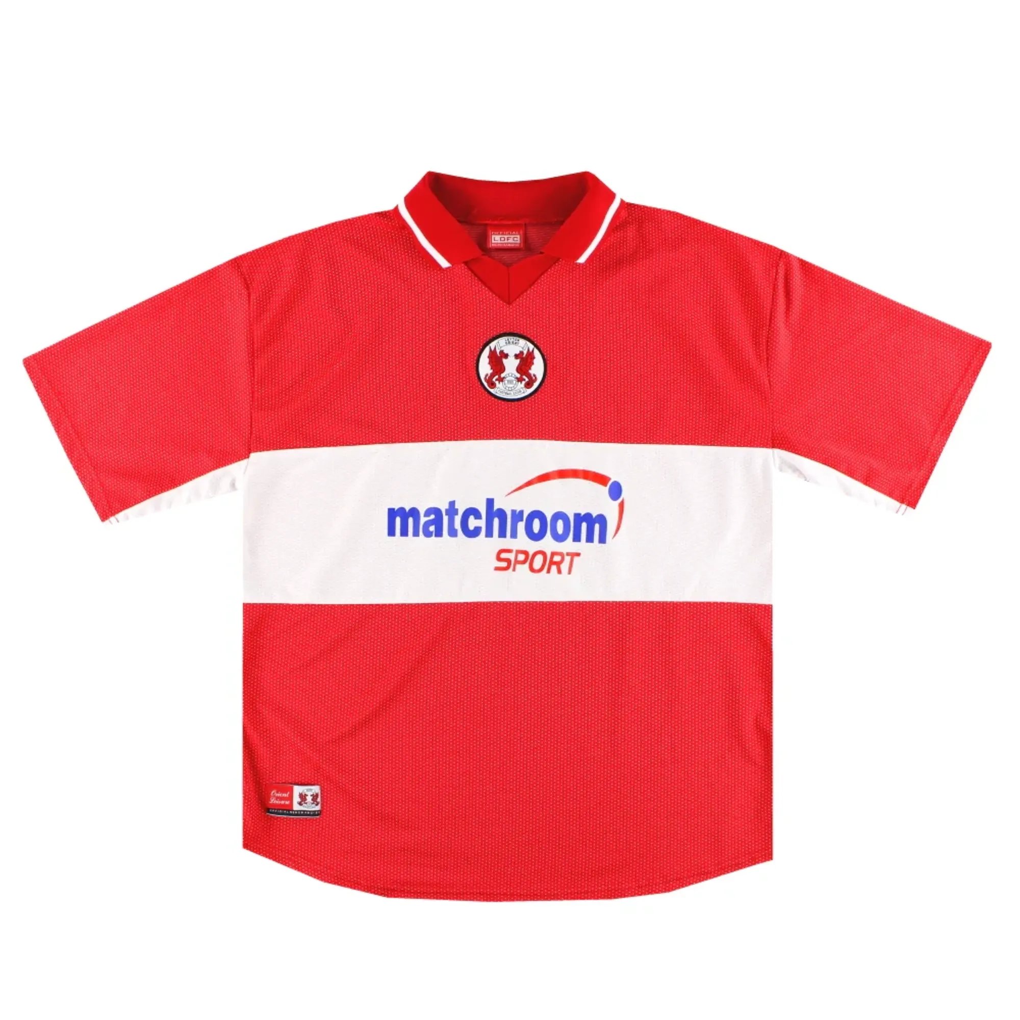 2002-03 Leyton Orient Home Shirt *Mint* XL - Leyton Orient / Mint 