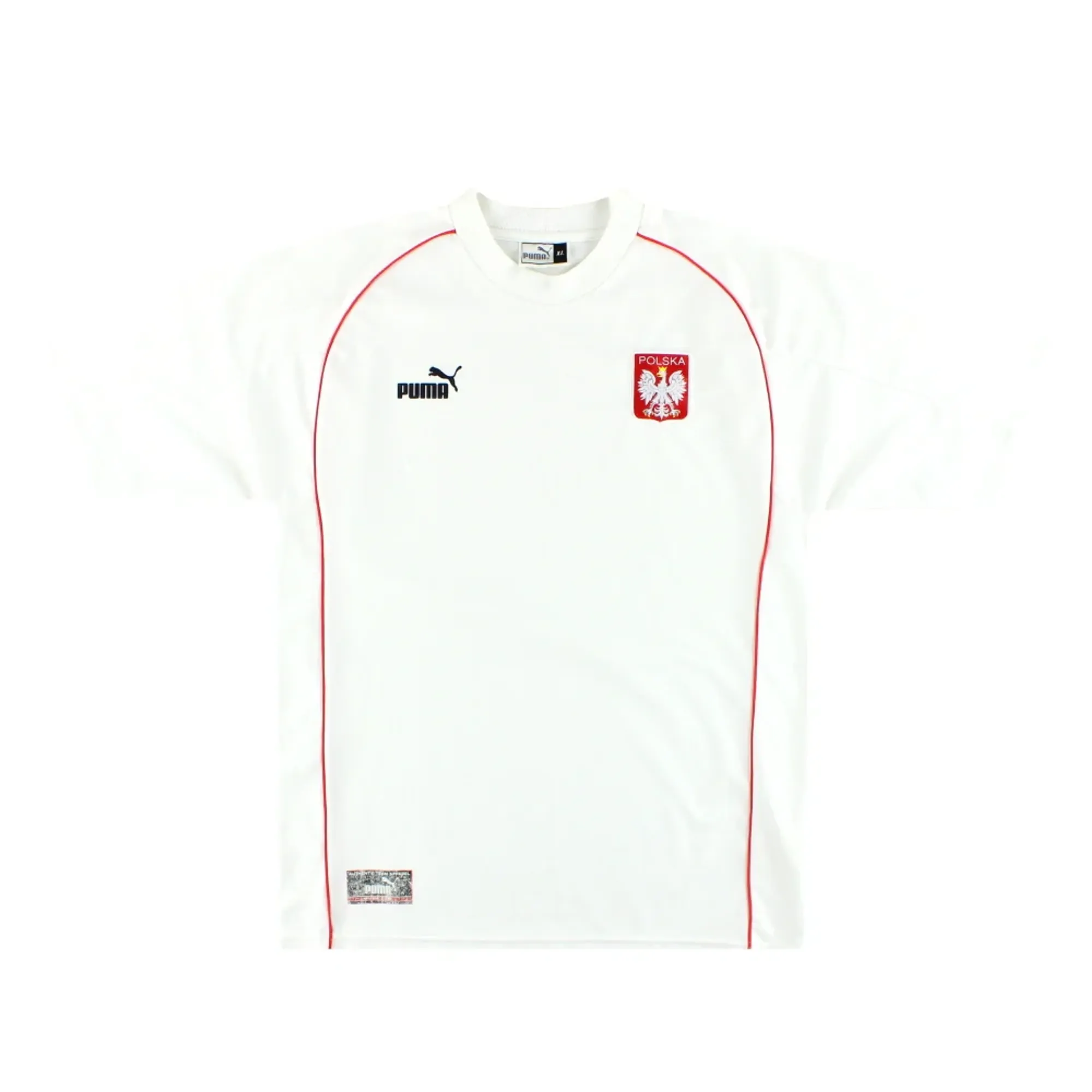 2001-02 Poland Puma Home Shirt XL - Poland / Very good 