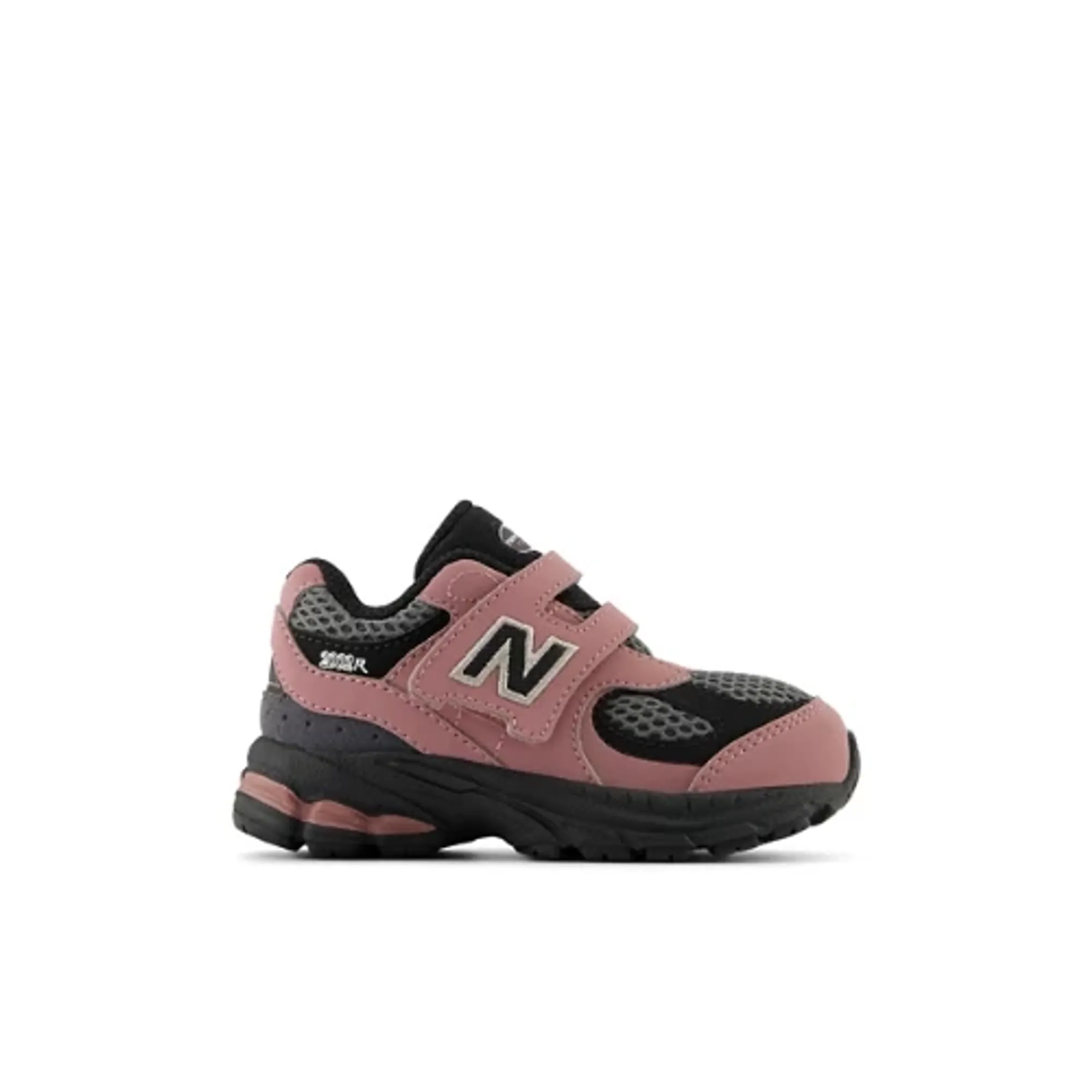 New Balance Infants 2002 Hook & Loop in Pink/Black Synthetic