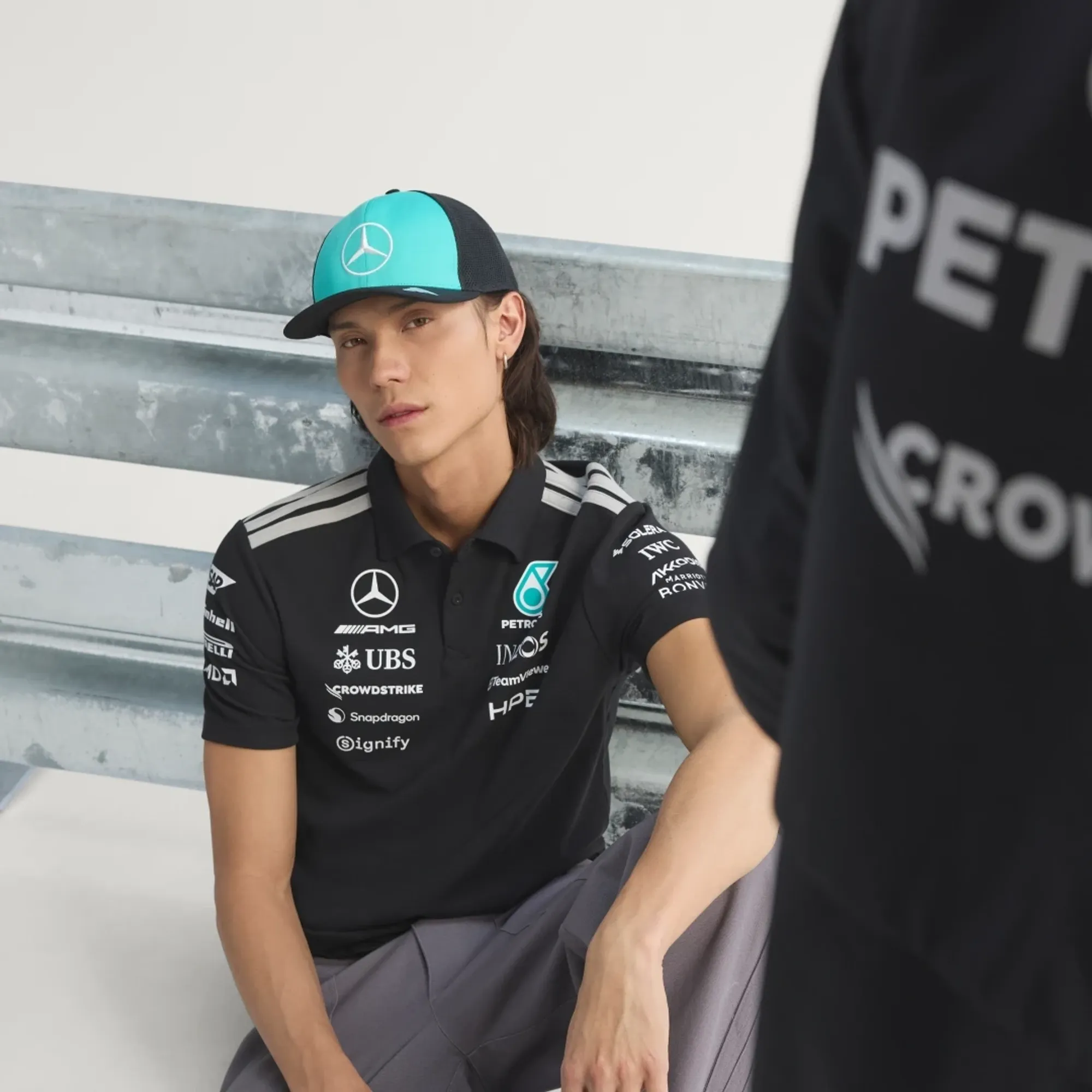 adidas MERCEDES - AMG PETRONAS FORMULA 1 TEAM ENGINEERS POLO Shirt