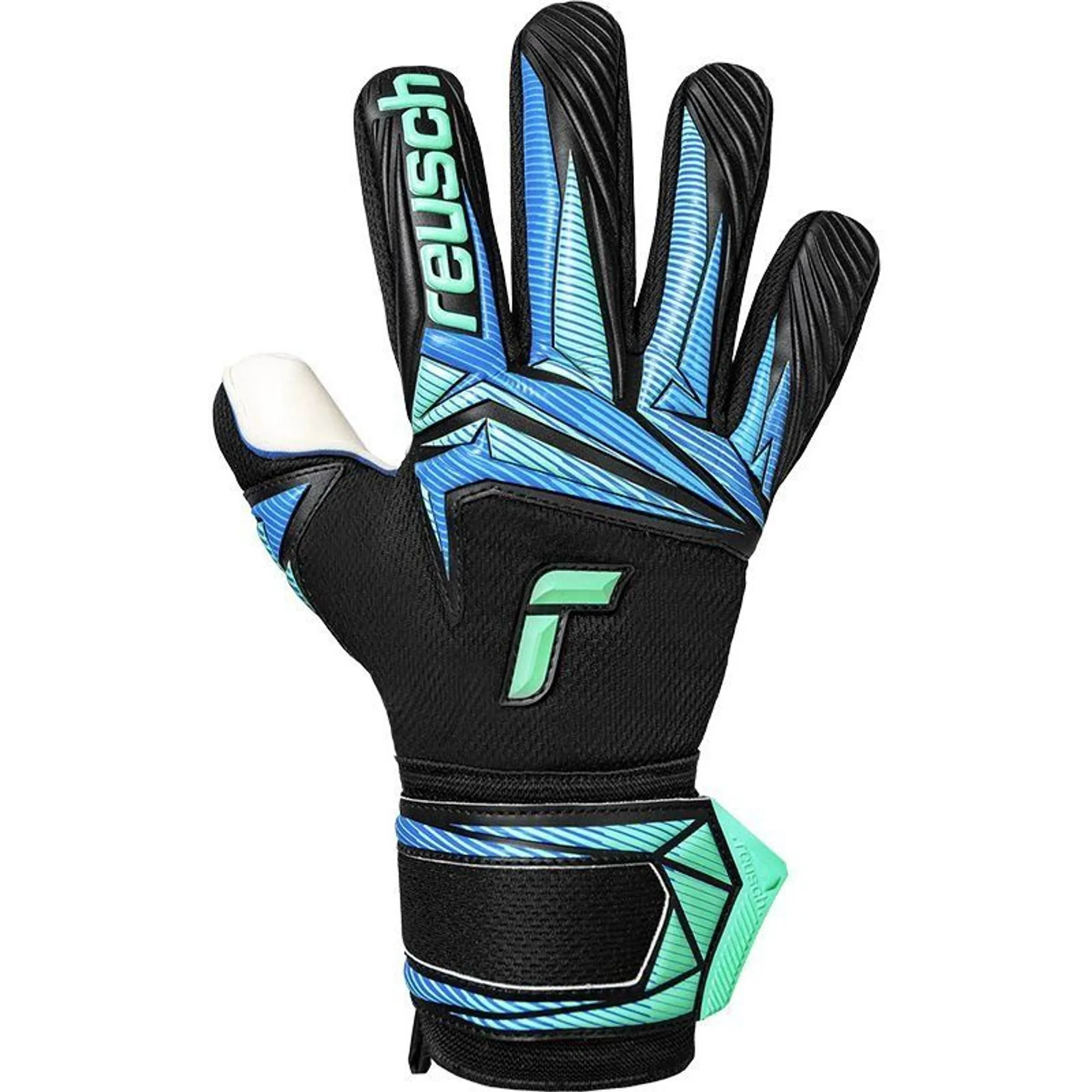 Reusch Goalkeeper Gloves Attrakt Re:Grip Nc - ['Blue', 'Black']