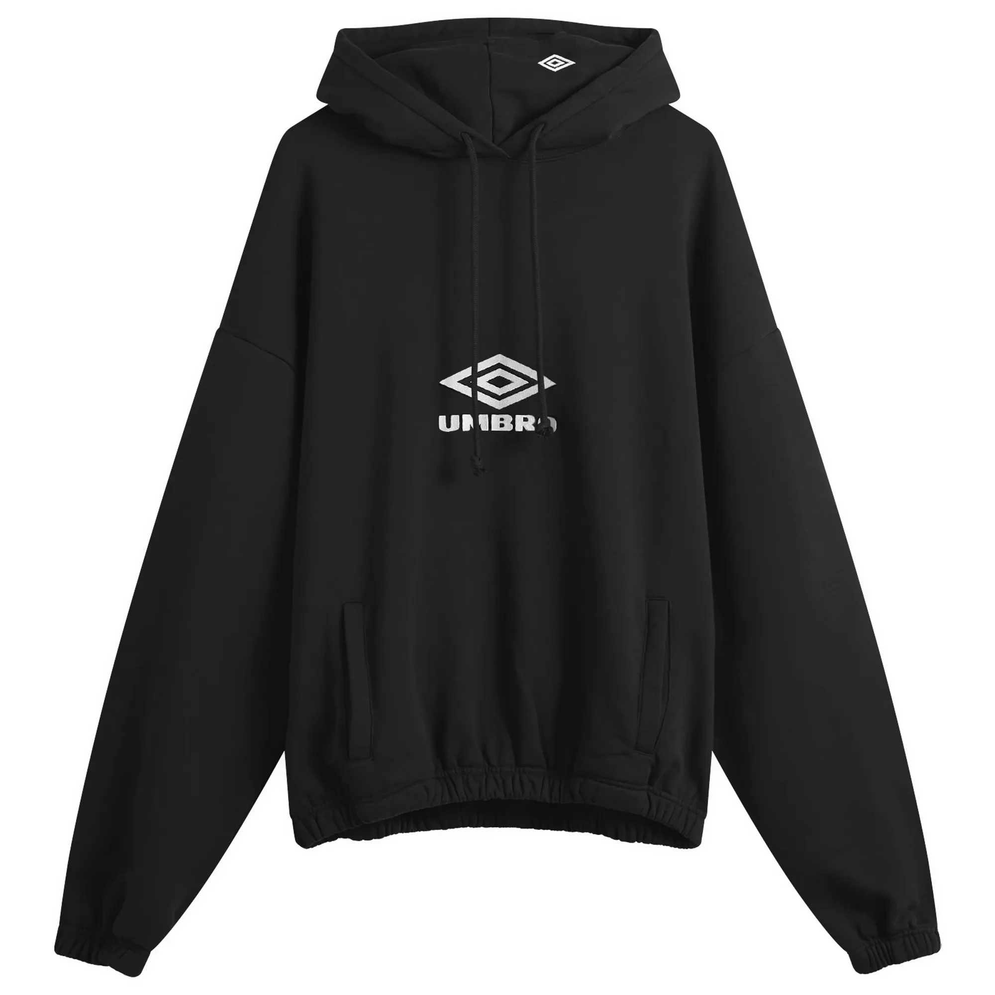 Umbro by Slam Jam Men's OG Logo Mask Hoodie Dark Olive