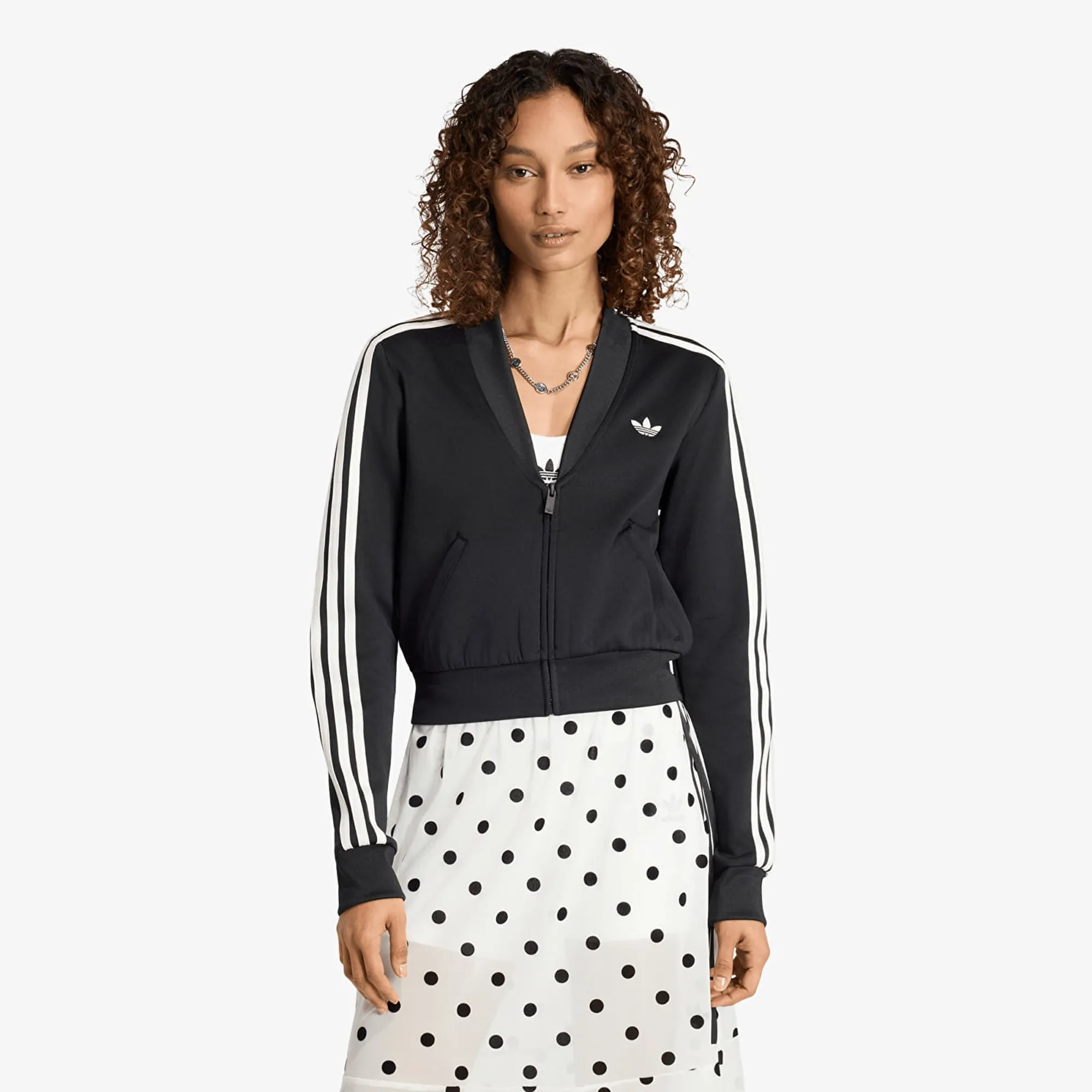 Sweatshirt Adidas V-Neck Sst Tt Black L