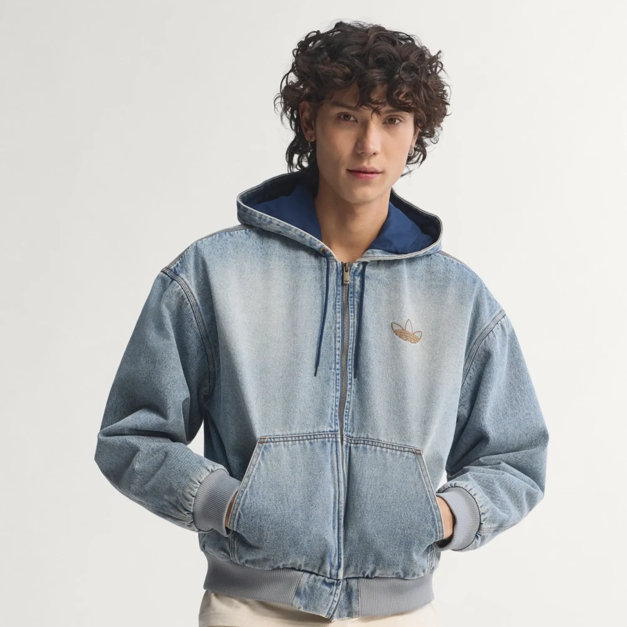 adidas Originals adidas DENIM PADDED JACKET