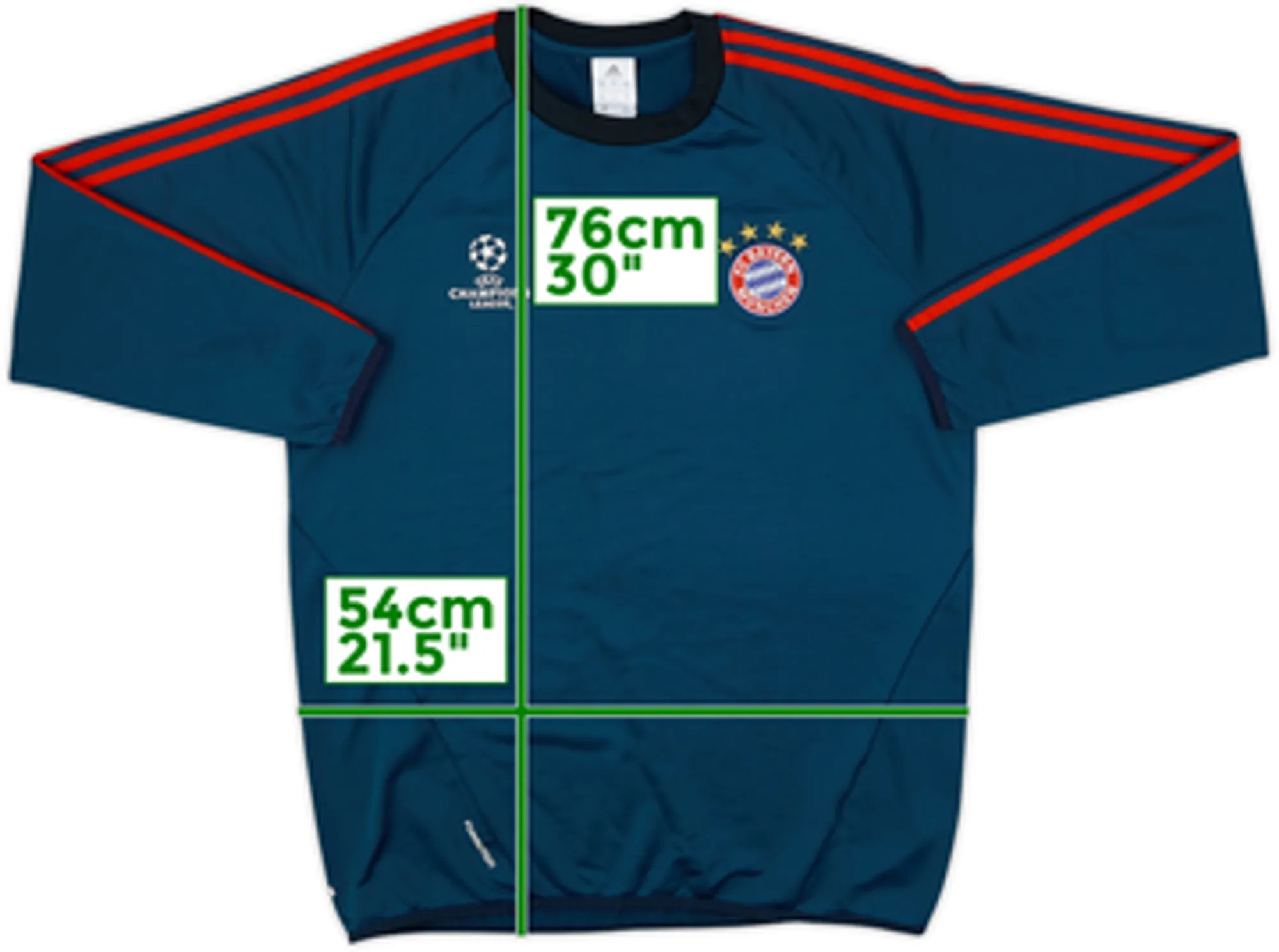 2013-14 Bayern Munich adidas Formotion CL Drill Top - 8/10 - (L/XL)
