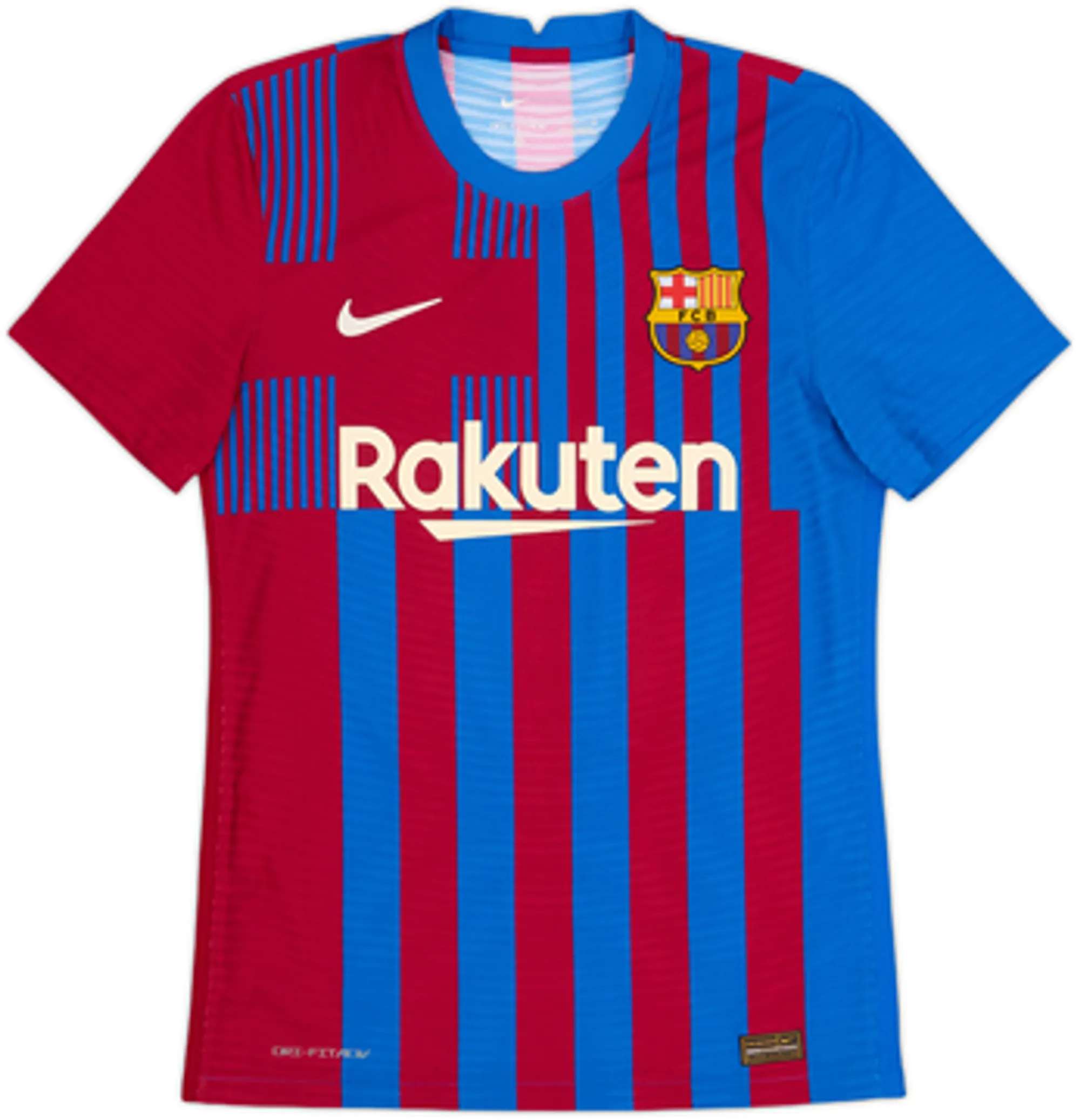 2021-22 Barcelona Authentic Home Shirt Pedri #16 - 10/10 - (S)