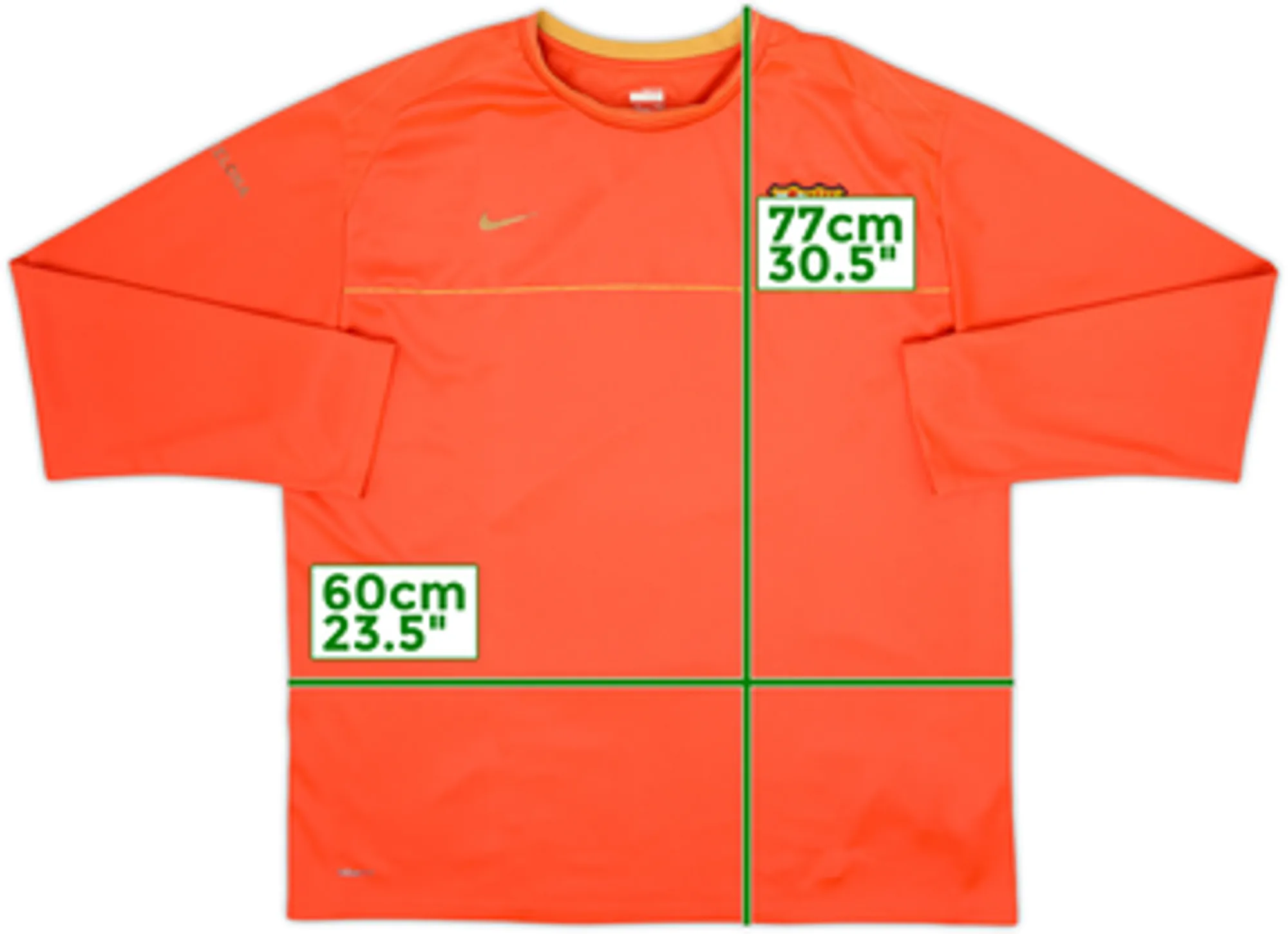 2008-09 Barcelona Nike Sweat Top - 8/10 - (XXL)