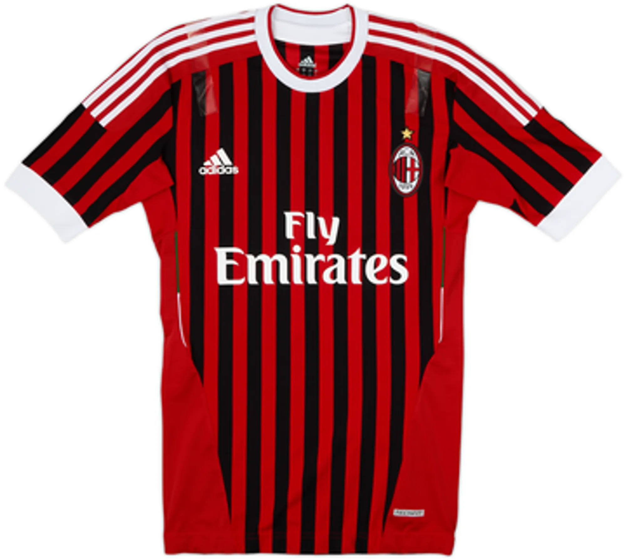 2011-12 AC Milan Player Issue Home Shirt Ibrahimovic #11 - 6/10 - (L)