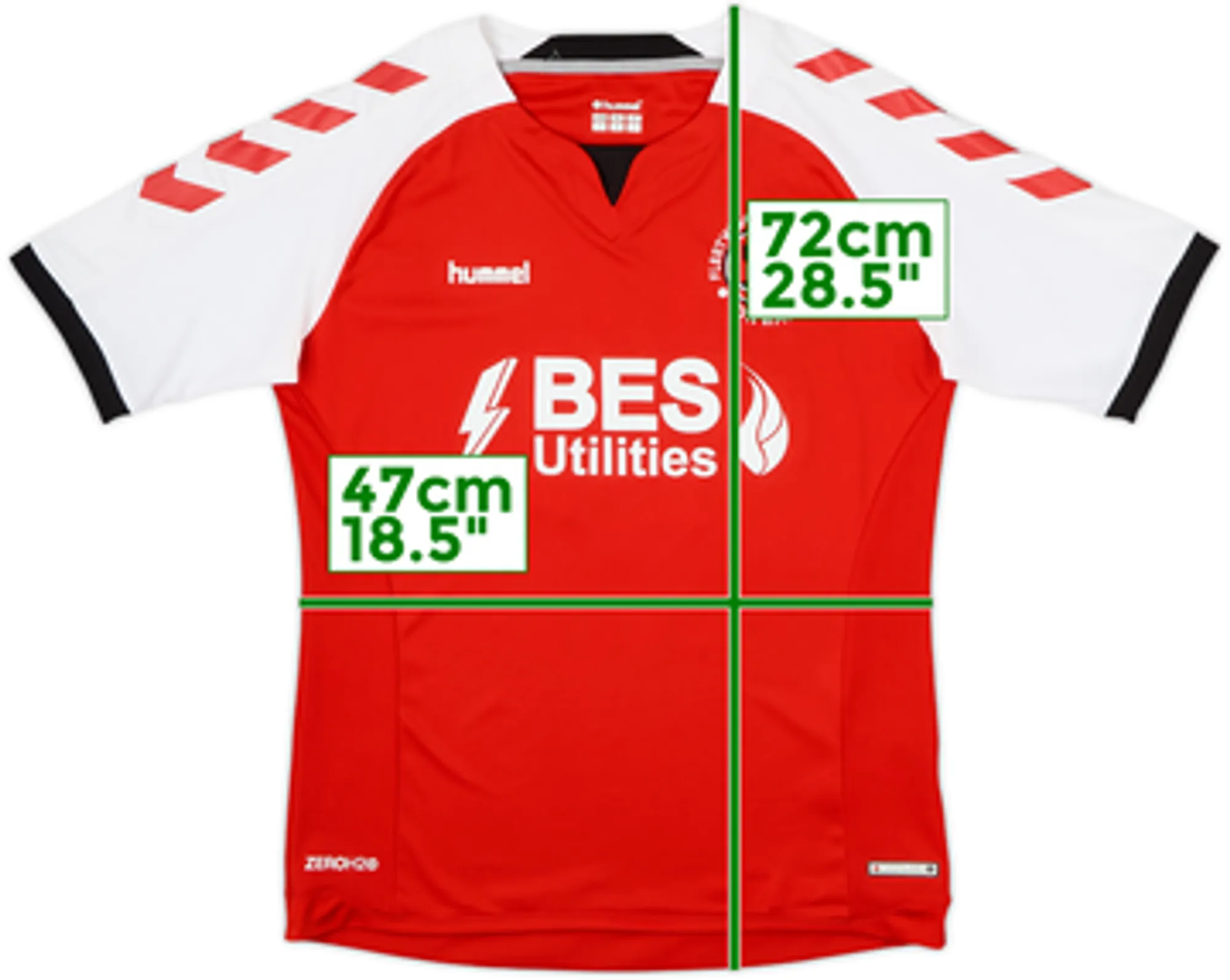 2019-20 Fleetwood Town Home Shirt #16 - 8/10 - (S)