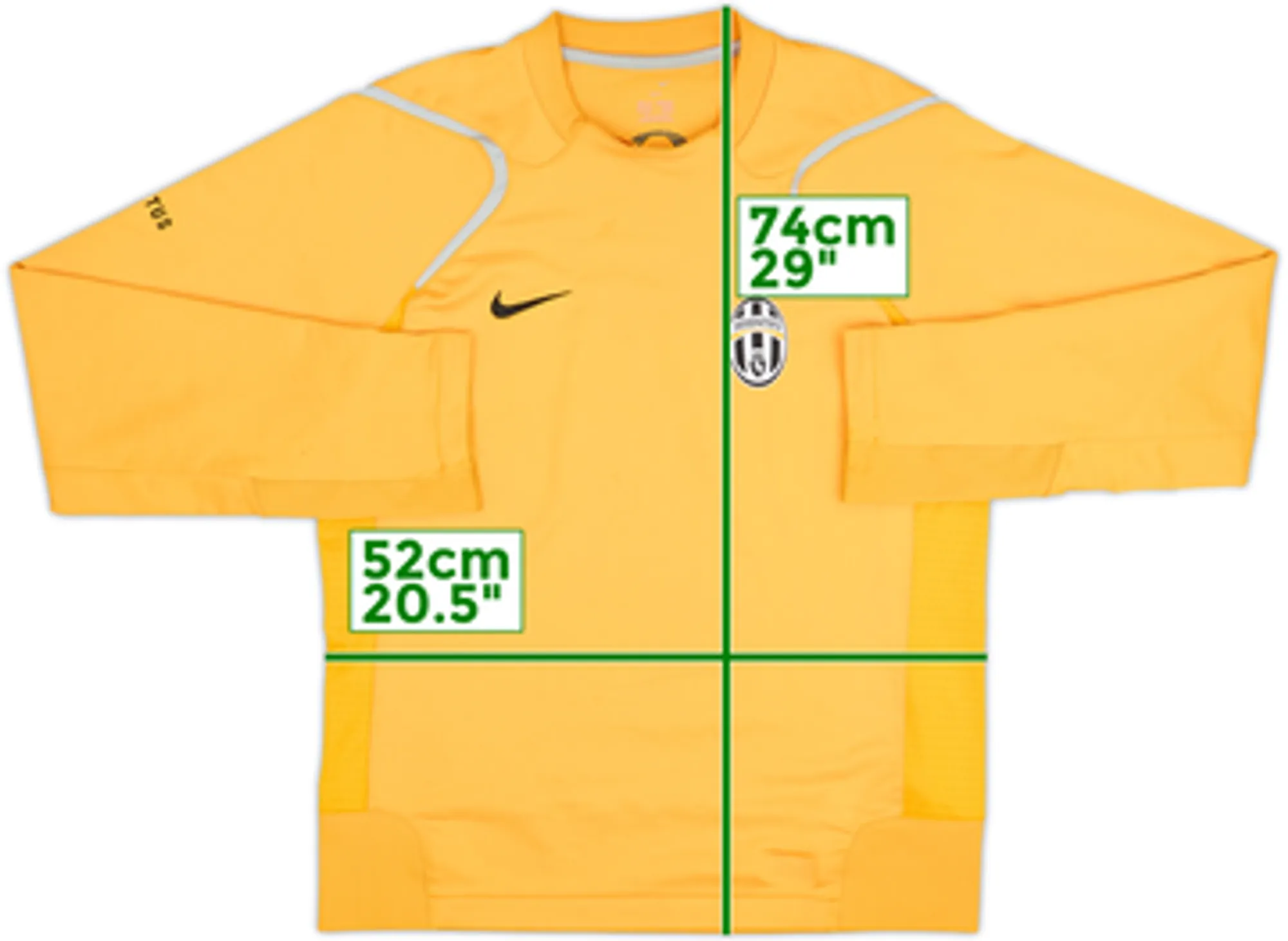 2006-07 Juventus Nike Sweat Top - 6/10 - (M)