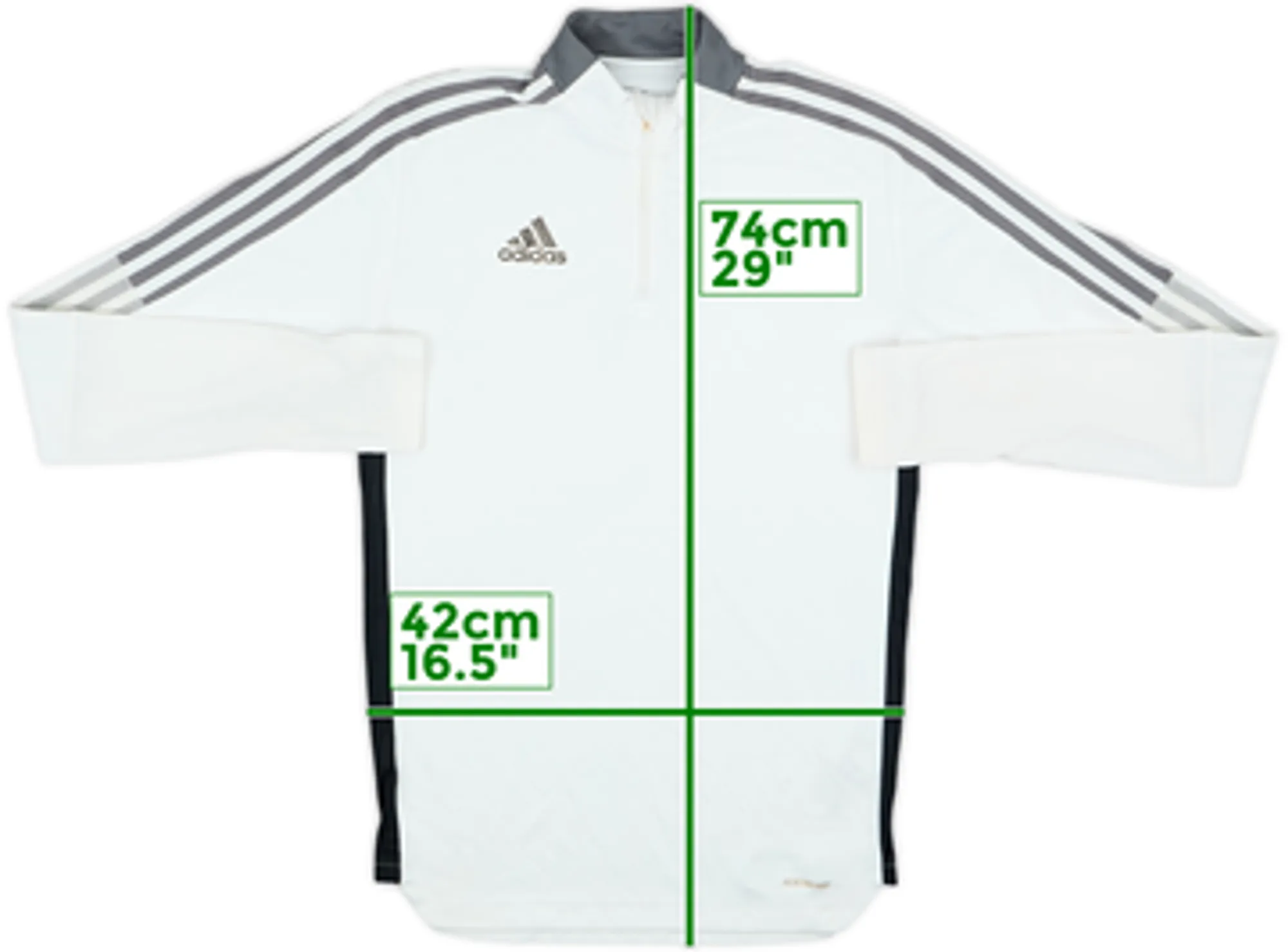 2021-22 Juventus adidas 1/4 Zip Drill Top - 6/10 - (S)