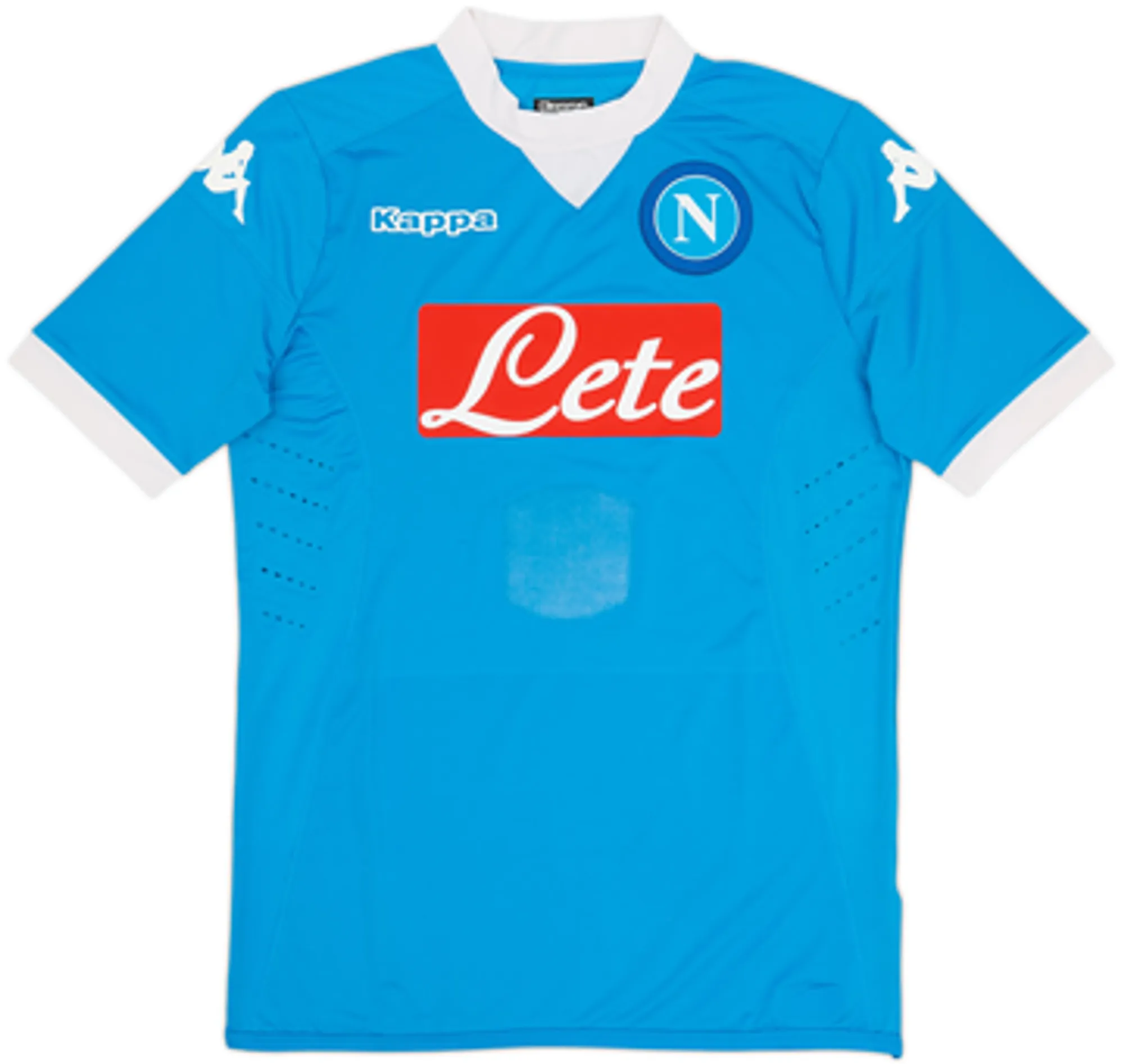 2015-16 Napoli Authentic Home Shirt Hamsik #17 - 4/10 - (L)