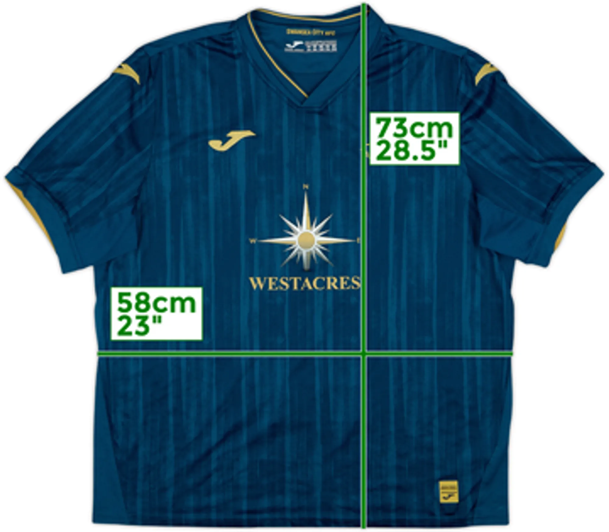 2023-24 Swansea City Away Shirt - 10/10 - (XXL)