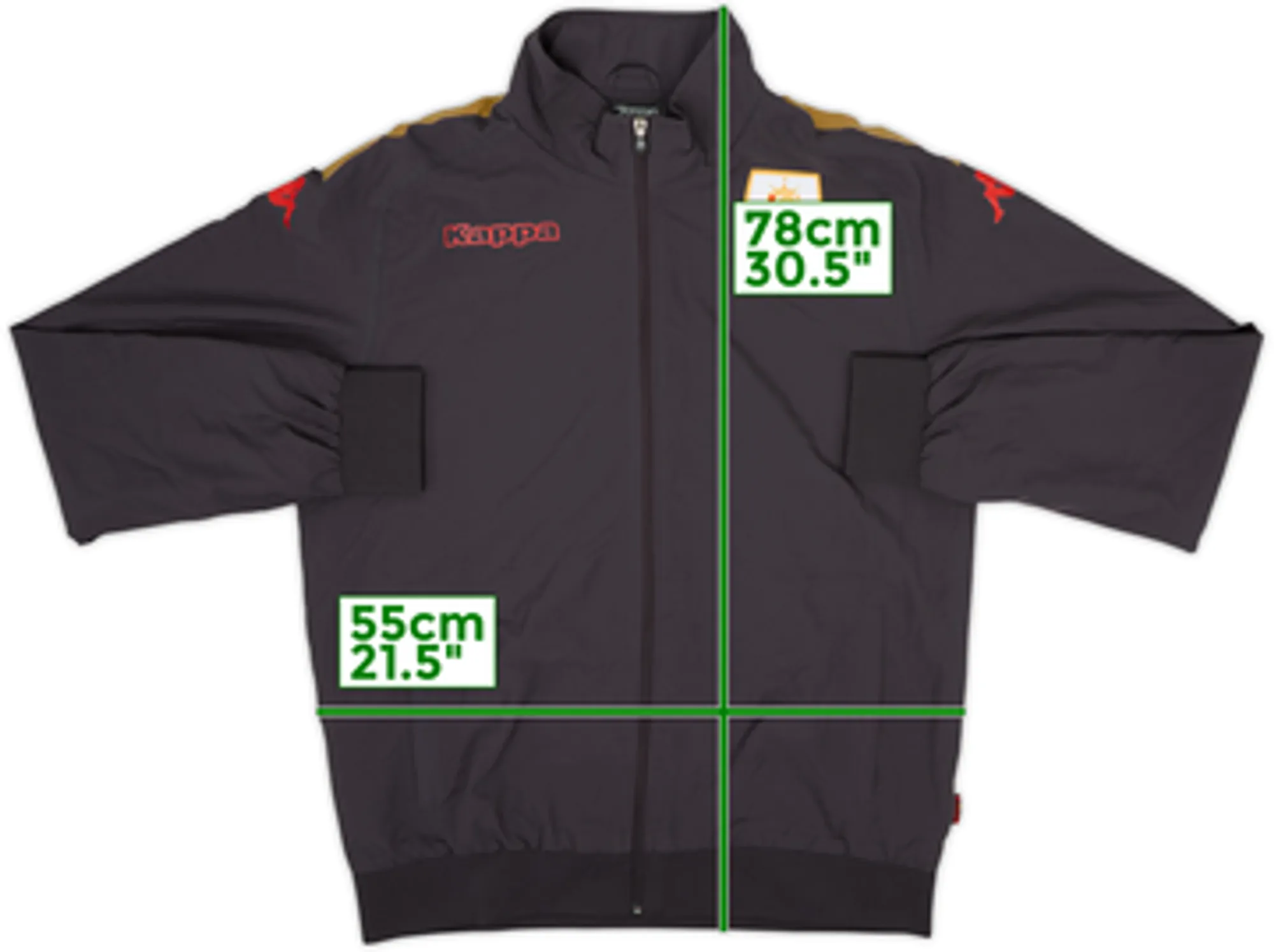 2016-17 Standard Liege Kappa Track Jacket - 5/10 - (L)