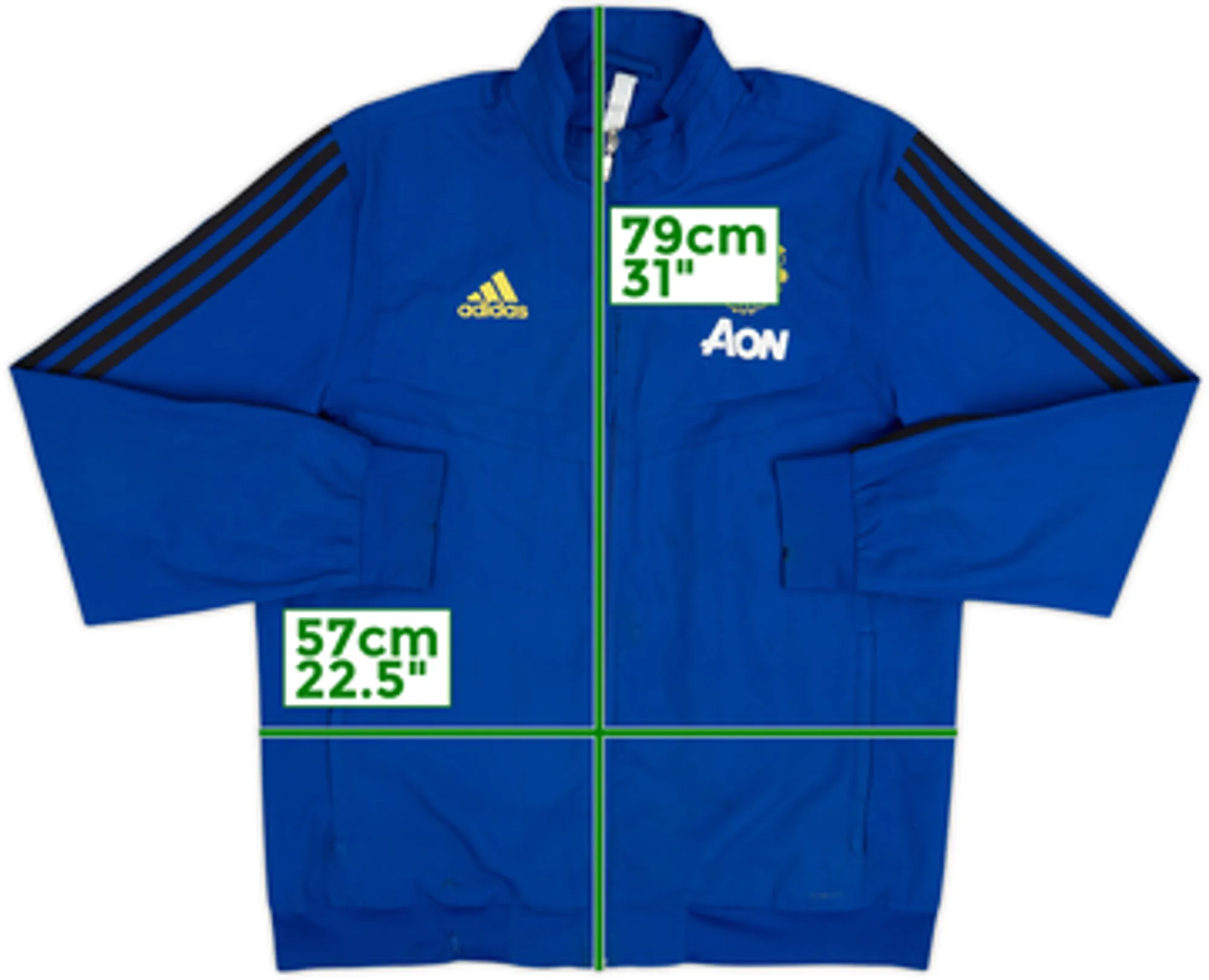 2019-20 Manchester United adidas Track Jacket - 3/10 - (L)