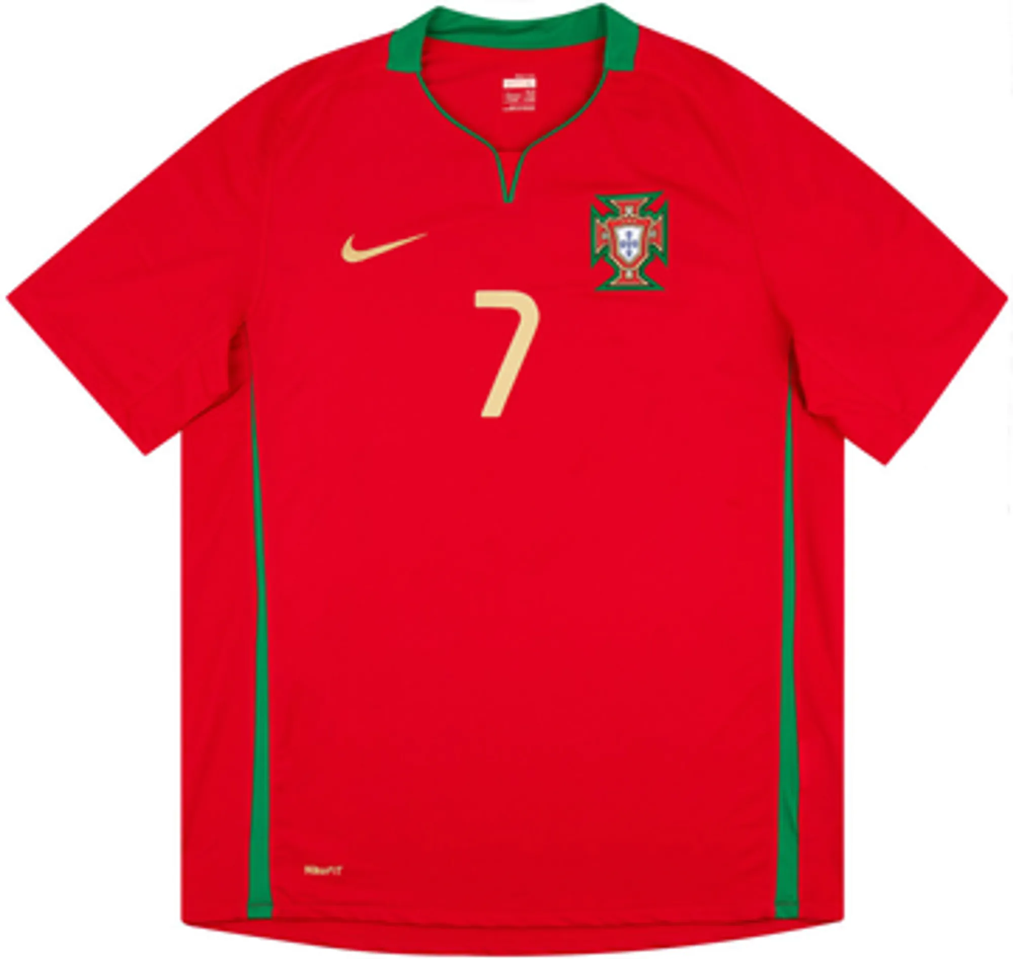 2008-10 Portugal Home Shirt Ronaldo #7EL
